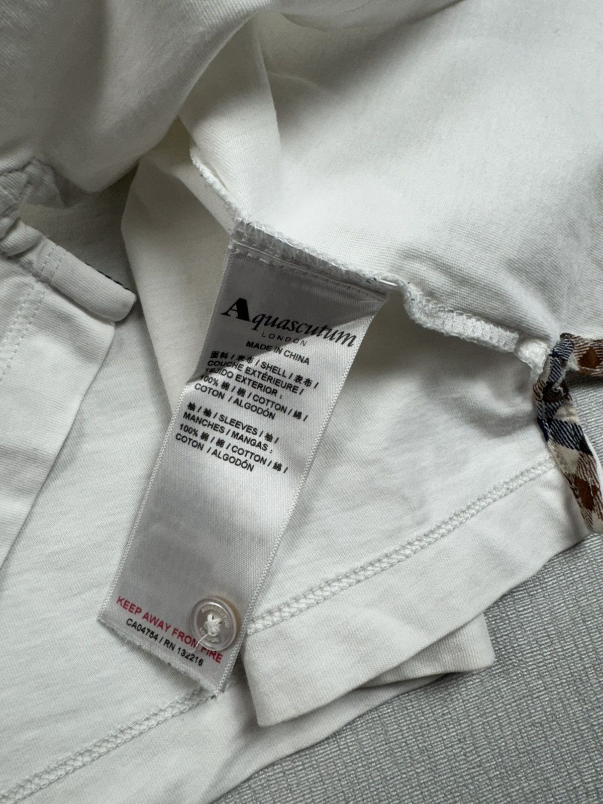 Aquascutum Men’s Aquascutum Polo T-Shirt size M Size US M / EU 48-50 / 2 - 5 Thumbnail
