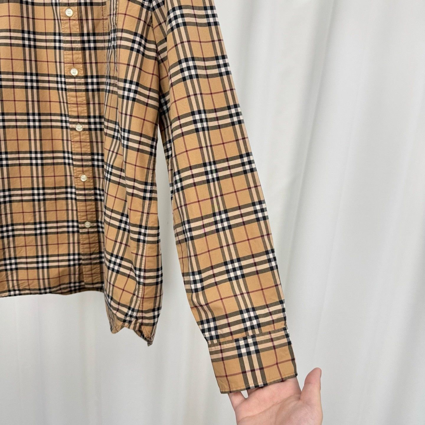 Burberry Burberry Classic Check Long-Sleeve Shirt Size US L / EU 52-54 / 3 - 4 Thumbnail
