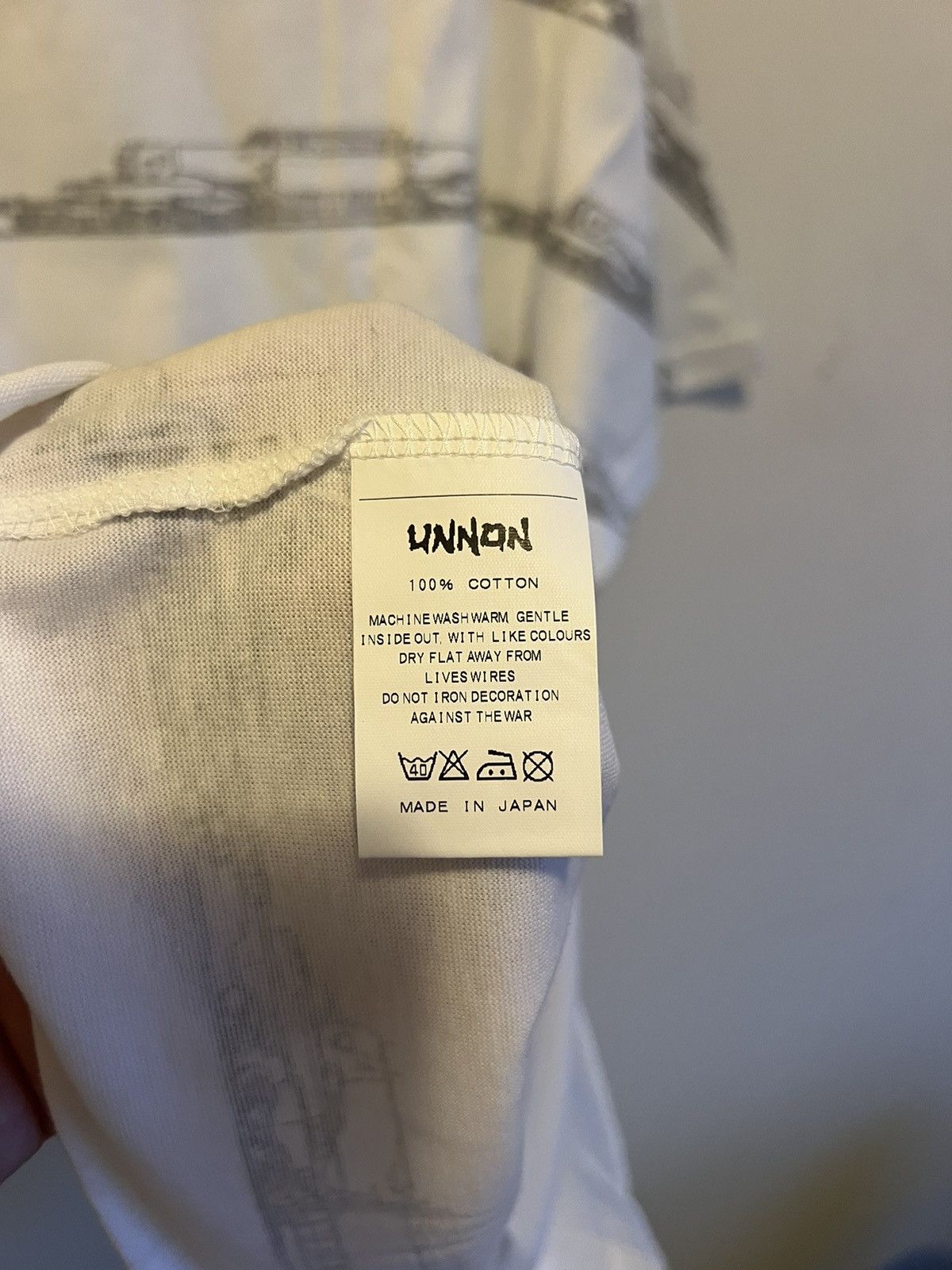Anime × Japanese Brand Evangelion x Unnon brand new with tag tshirt japan Size US L / EU 52-54 / 3 - 6 Thumbnail