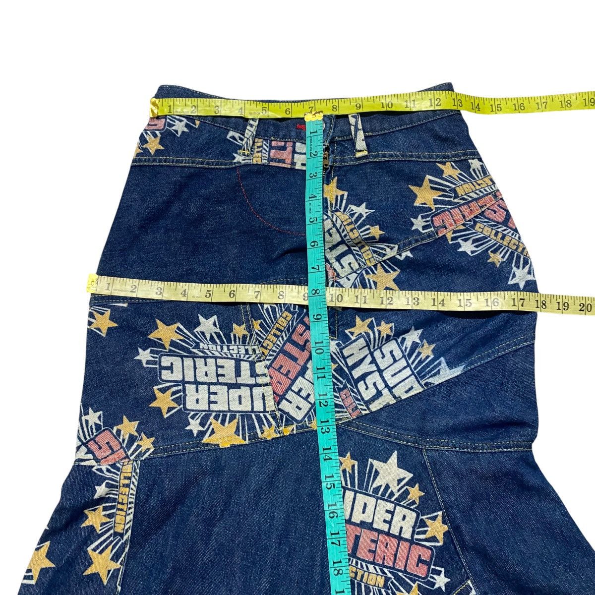 Hysteric Glamour Vintage Hysteric Glamour Denim Skirt Full Print Size 26" / US 2 / IT 38 - 12 Thumbnail