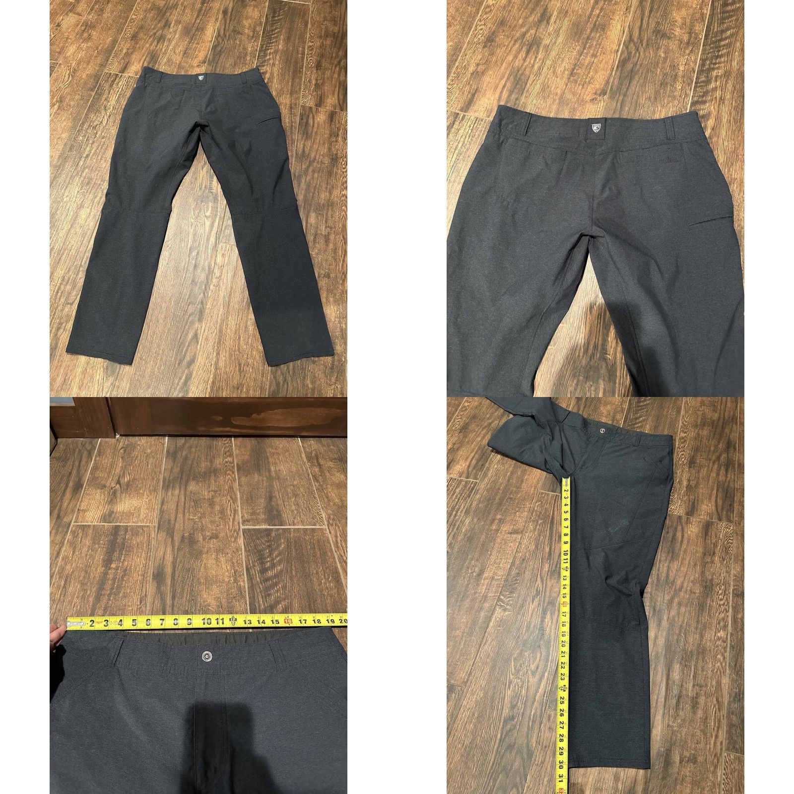 Vintage KUHL Men's 38x30 Deceptr Pants Gray Blue Size US 38 / EU 54 - 8 Thumbnail