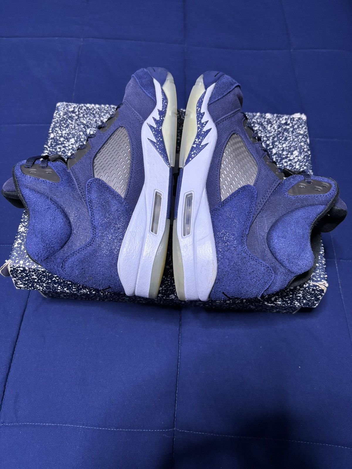 Jordan Brand Jordan 5 Retro SE Midnight Navy 2023 Size 11.5 Size US 11.5 / EU 44-45 - 3 Thumbnail