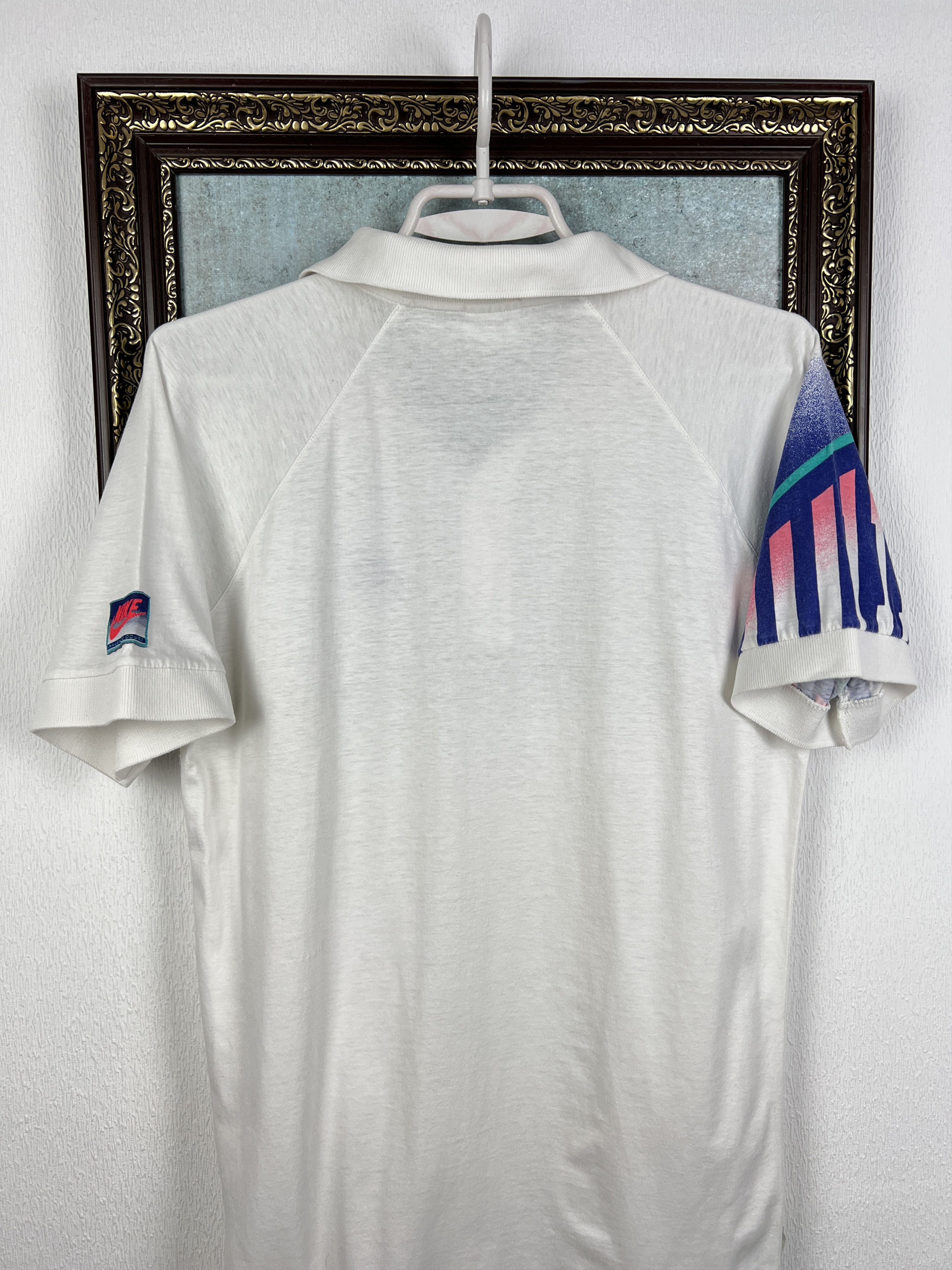 Nike Nike Challange Court Andre Agassi Tennis Polo Shirt Jersey Size US M / EU 48-50 / 2 - 11 Thumbnail