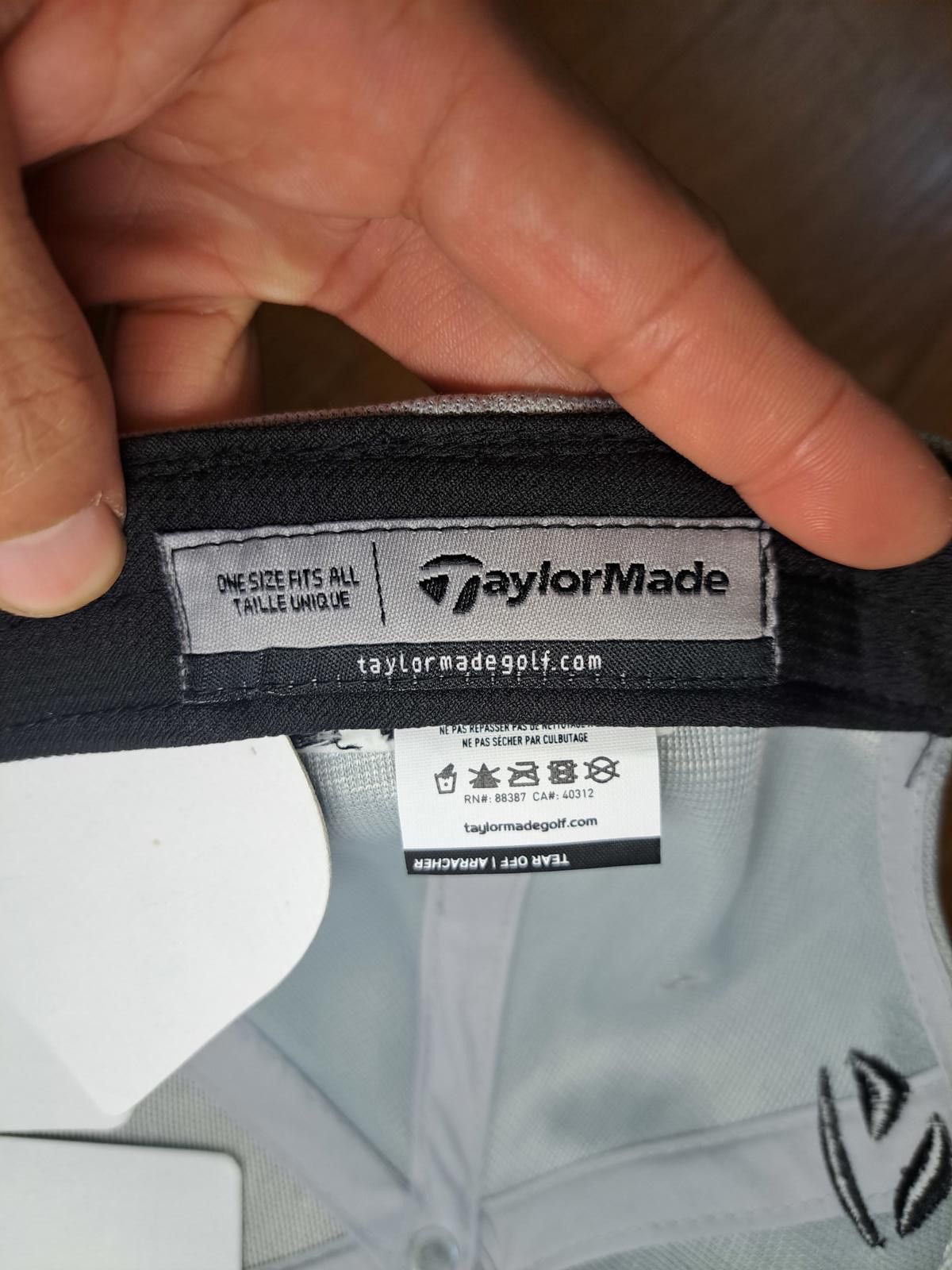 TaylorMade NEW TaylorMade Golf Hat One Size Adjustable Gray UPF 25+ Size ONE SIZE - 8 Thumbnail
