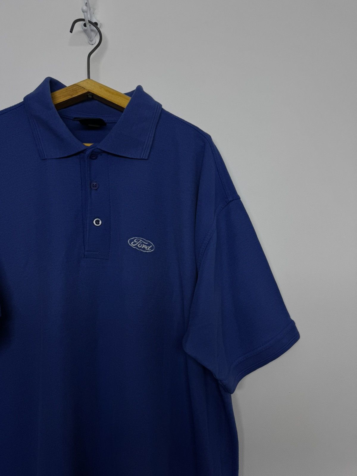 Ford Vintage Y2k Ford Racing Polo 80s Size US L / EU 52-54 / 3 - 6 Thumbnail