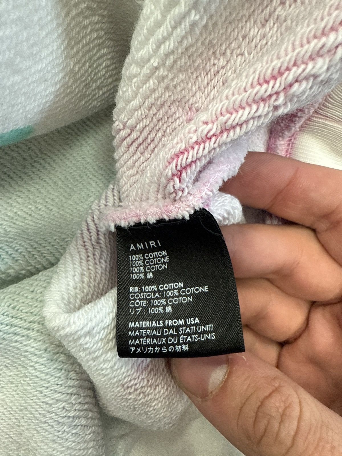 Amiri Amiri tie dye hoodie small Size US S / EU 44-46 / 1 - 5 Thumbnail