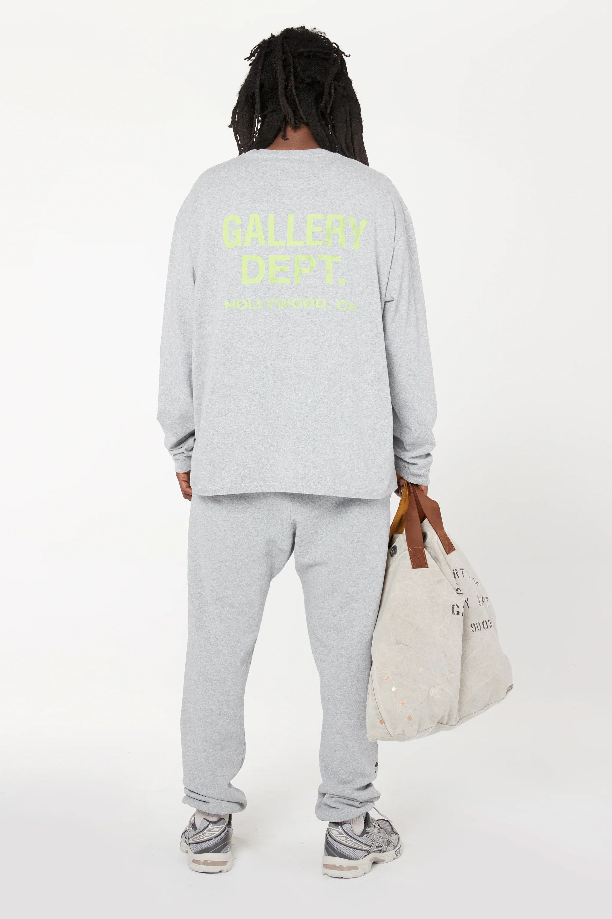 Gallery Dept. o1mle0725 Gallery Dept Souvenir L/S T-Shirt in Heather Grey Size US XXL / EU 58 / 5 - 5 Thumbnail