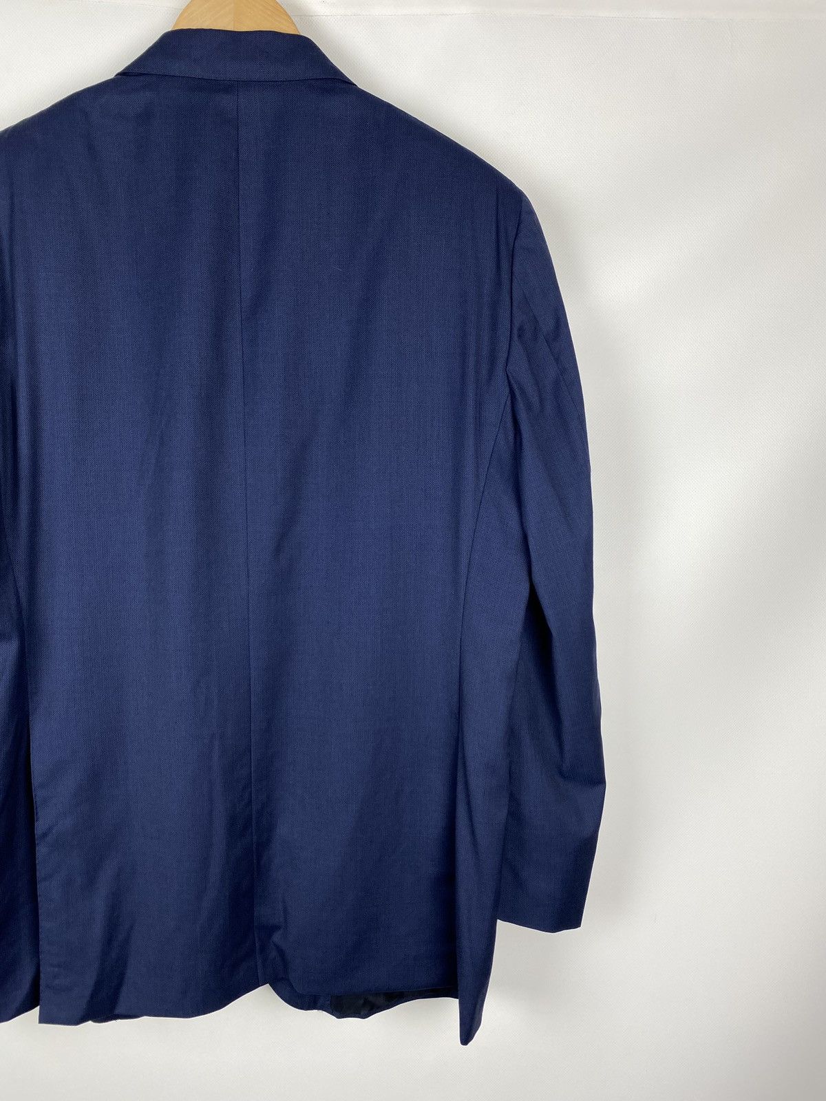 Caruso Caruso Superfine 120’s men’s wool blazer jacket sport coat Size 44R - 15 Thumbnail