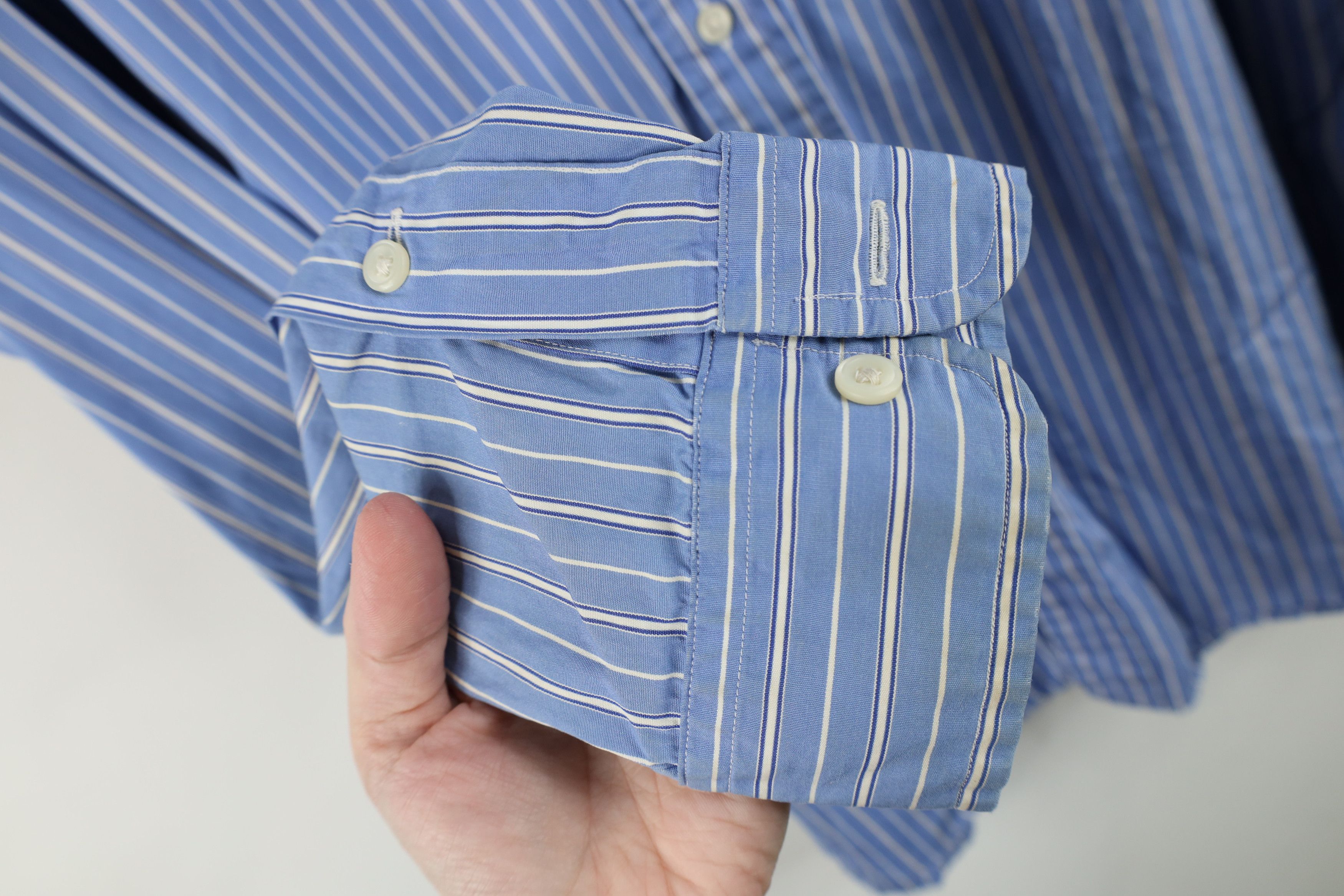Polo Ralph Lauren Vintage 90s Ralph Lauren Fit Striped Button Down Shirt Size US L / EU 52-54 / 3 - 9 Thumbnail
