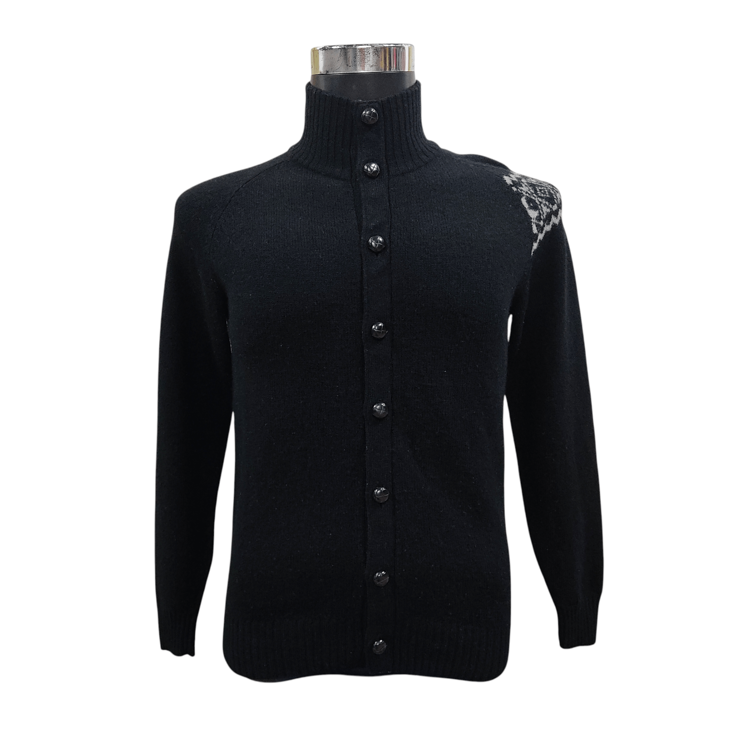 Kiminori Morishita Uniqlo x Kiminori Morishita Black Wool Buttons Cardigan Size US S / EU 44-46 / 1 - 1 Thumbnail