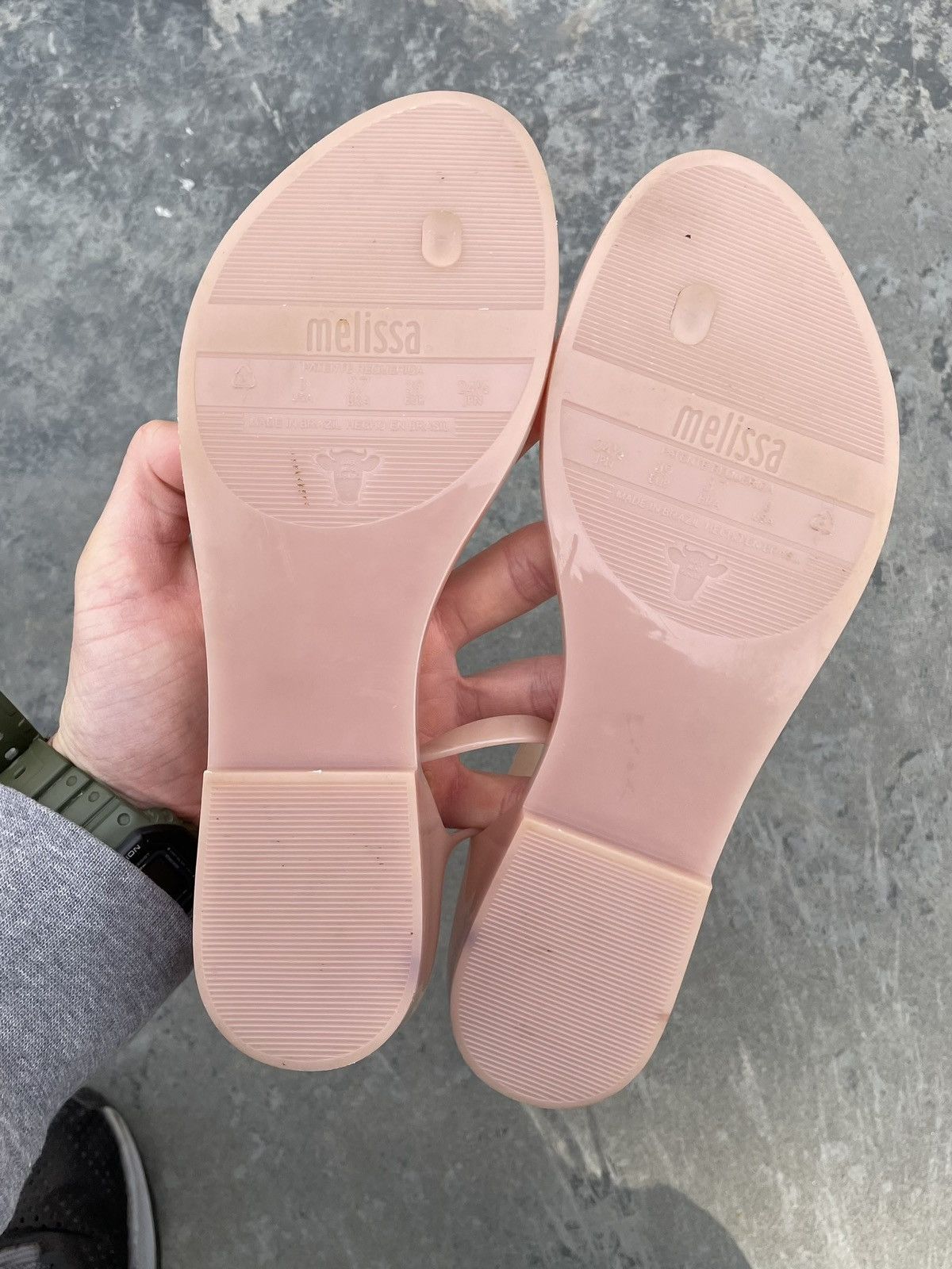 Melissa Vivienne Westwood x Melissa Vintage Orb Flip Floops Sandals Size US 9 / IT 39 - 9 Thumbnail