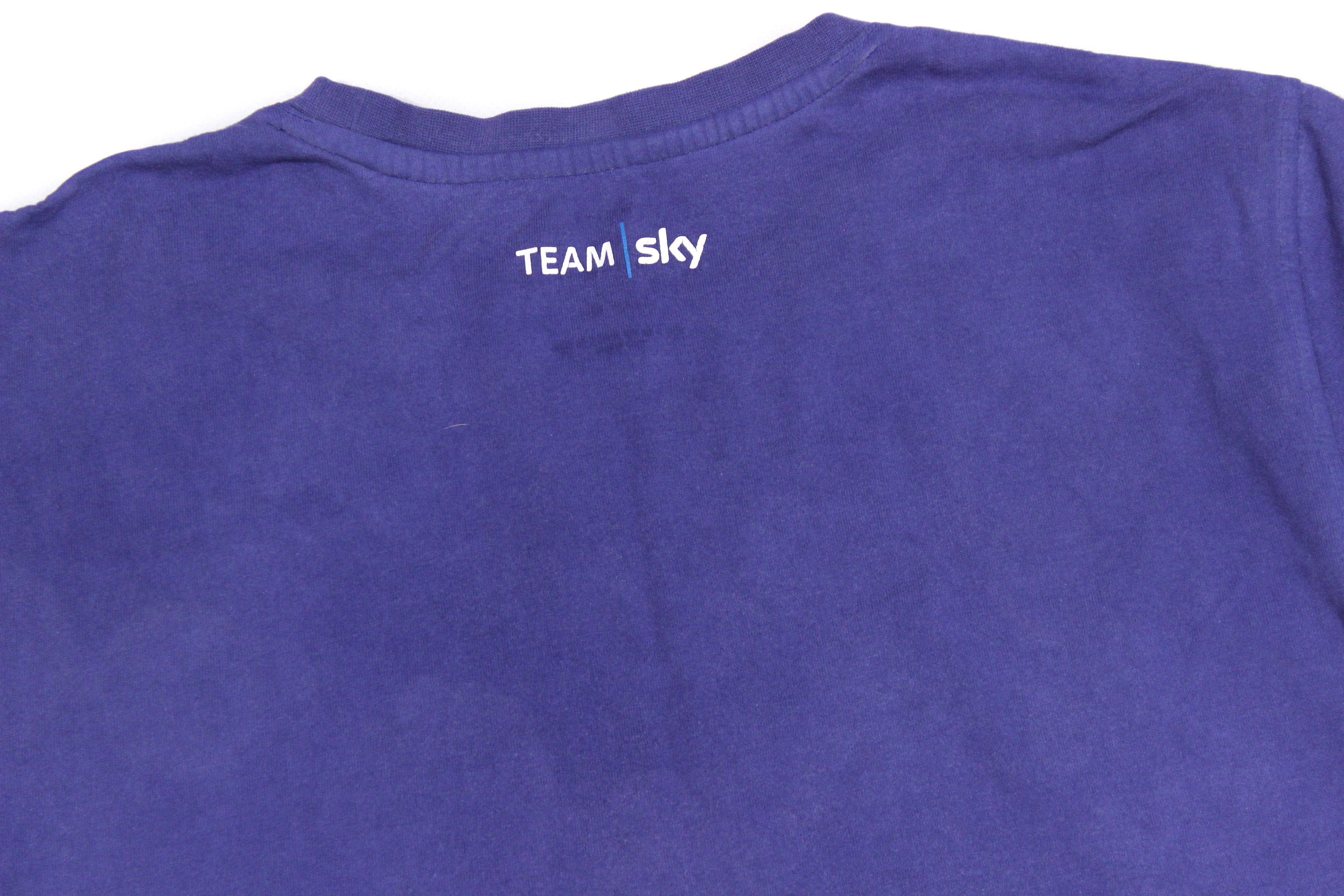 Rapha Team Sky Big Logo T-Shirt Size US M / EU 48-50 / 2 - 5 Thumbnail
