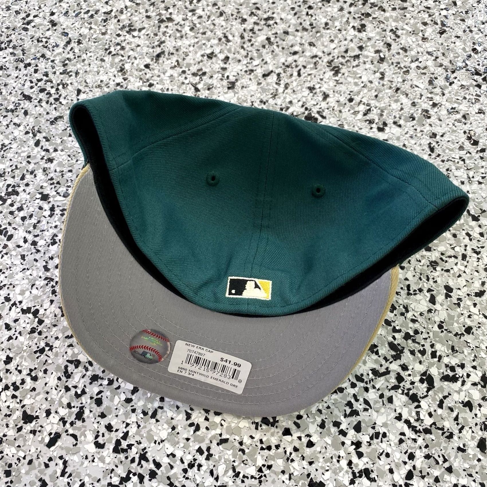 New Era New Era Minnesota Twins Fitted Hat Cap Green Tan 25 Year Side Patch 7 3/4 Mens Size ONE SIZE - 3 Thumbnail