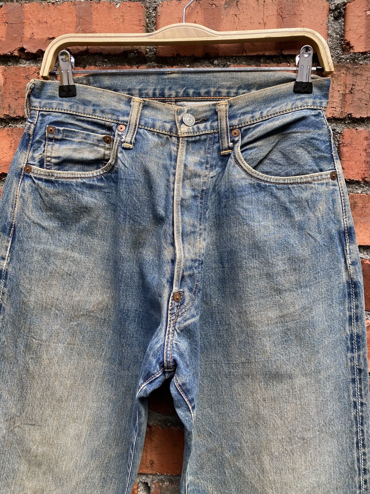 Evisu W30x29 Vintage evise genes made in JAPAN Size US 30 / EU 46 - 4 Thumbnail