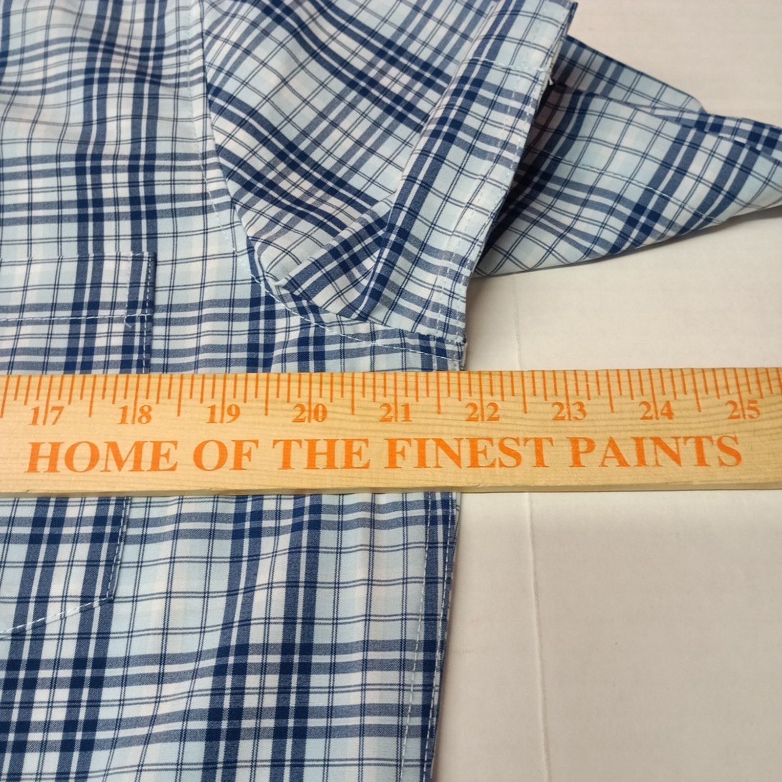 Chaps Chaps Woven Shirt Men's Size S Sky Blue Stretch UPF 50 Size US S / EU 44-46 / 1 - 5 Thumbnail