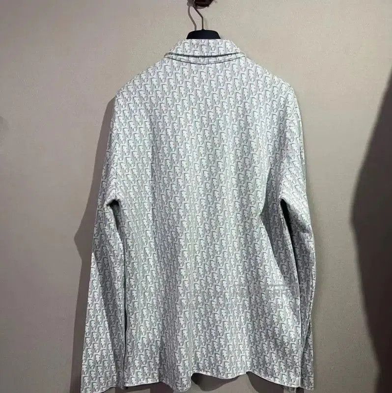 Dior Dior Men's Long Sleeve White Shirt . Size US L / EU 52-54 / 3 - 2 Thumbnail