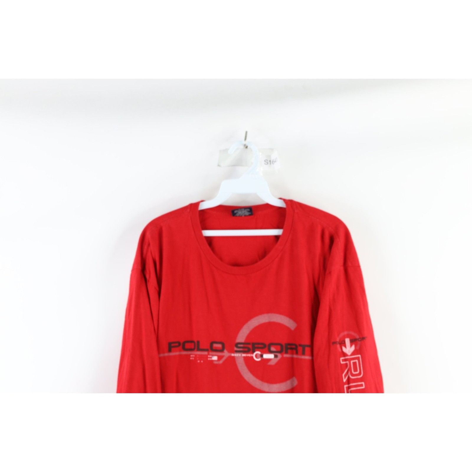 Polo Ralph Lauren Vintage 90s Polo Sport Ralph Lauren Long Sleeve T-Shirt Size US L / EU 52-54 / 3 - 2 Thumbnail