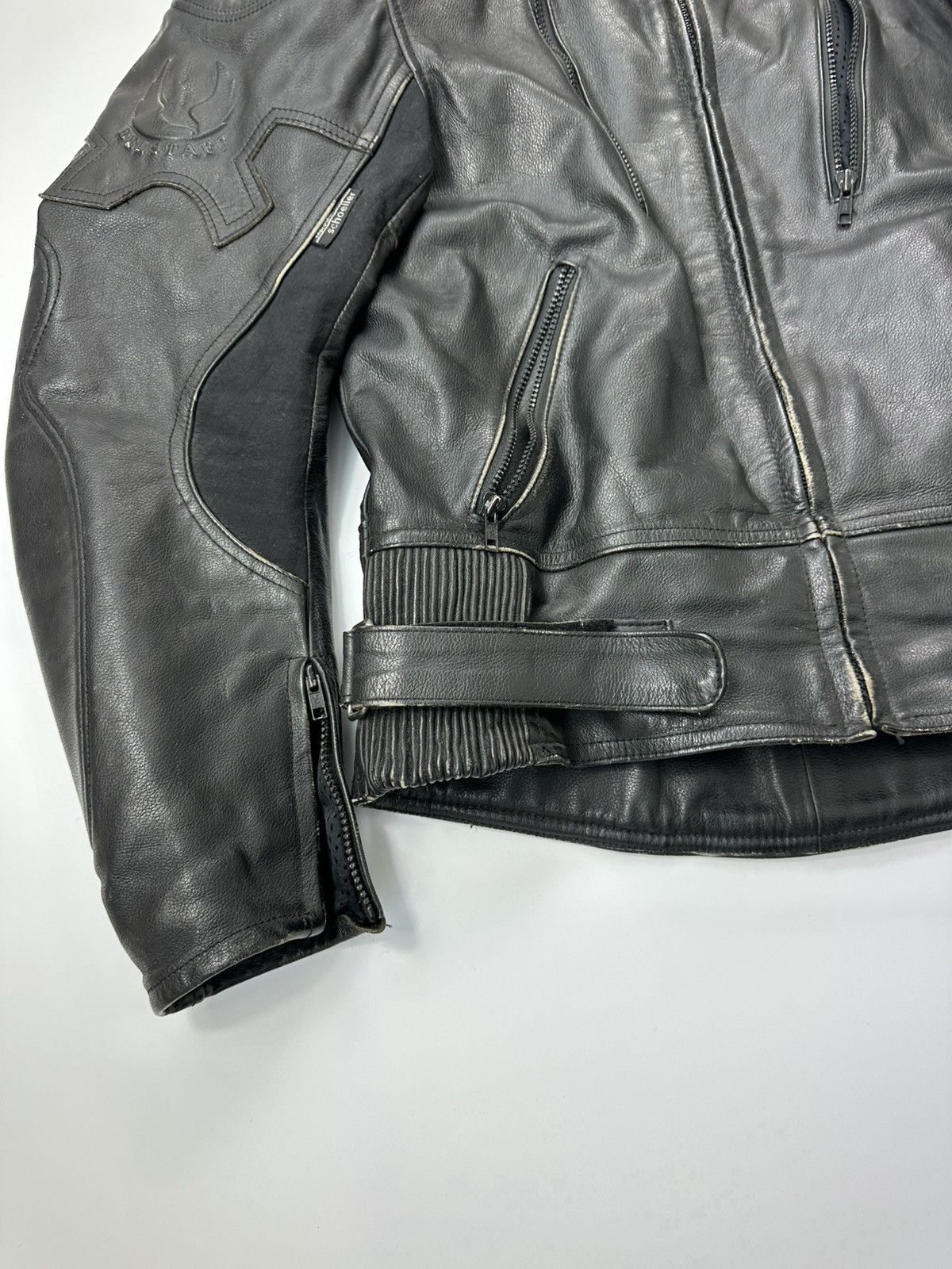 Belstaff Belstaff Motorcycle Leather Jacket Heavyweight Men's Black Size US M / EU 48-50 / 2 - 8 Thumbnail