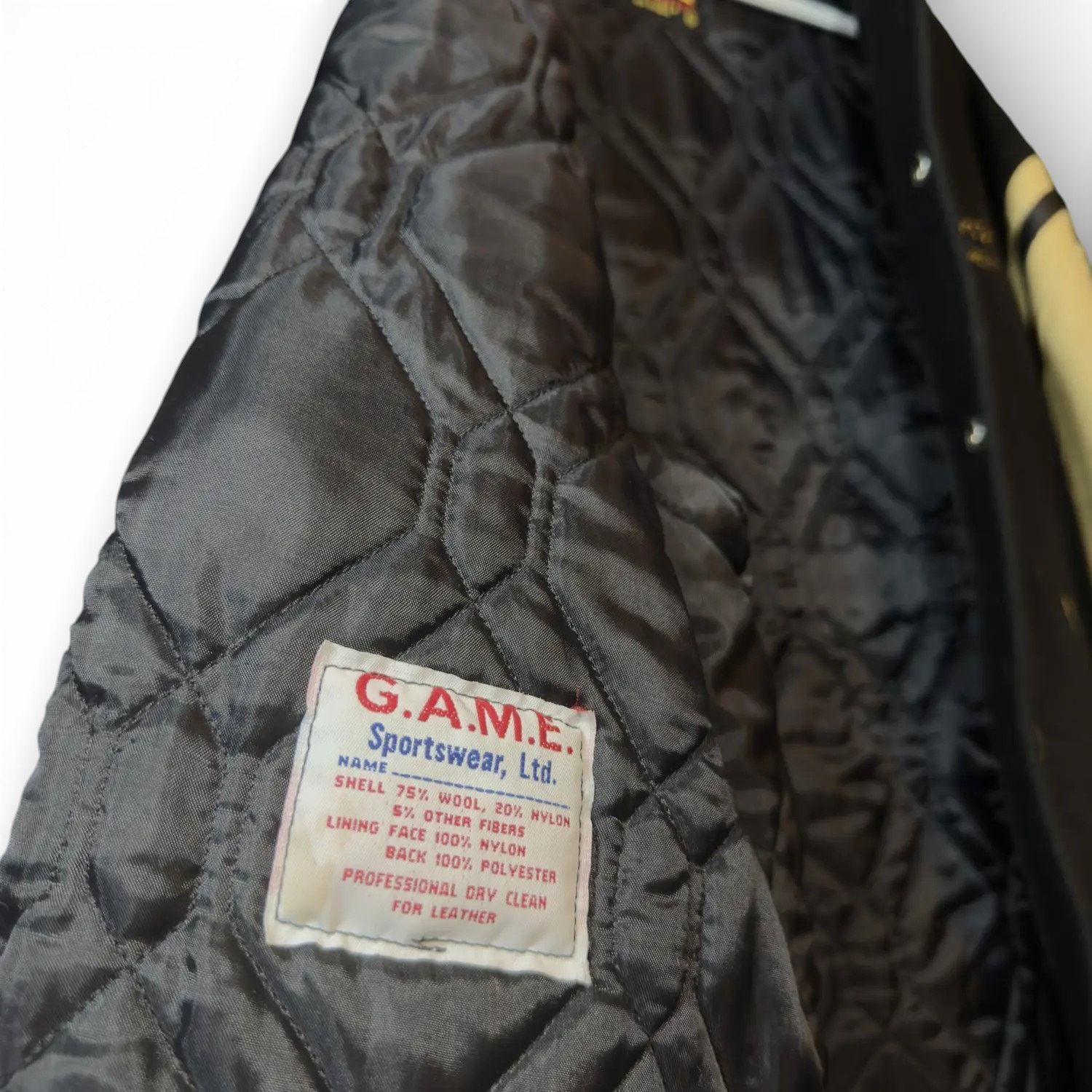 Vintage Vintage 90s NFL On Fox Wool And Leather Varsity Jacket Size US XL / EU 56 / 4 - 10 Thumbnail