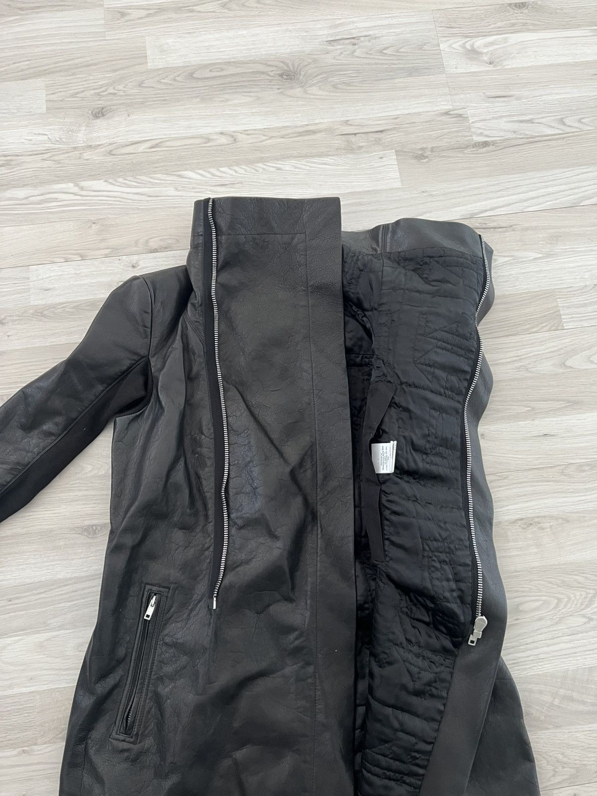 Rick Owens Rick Owens Leather Trench Coat Size M / US 6-8 / IT 42-44 - 8 Thumbnail