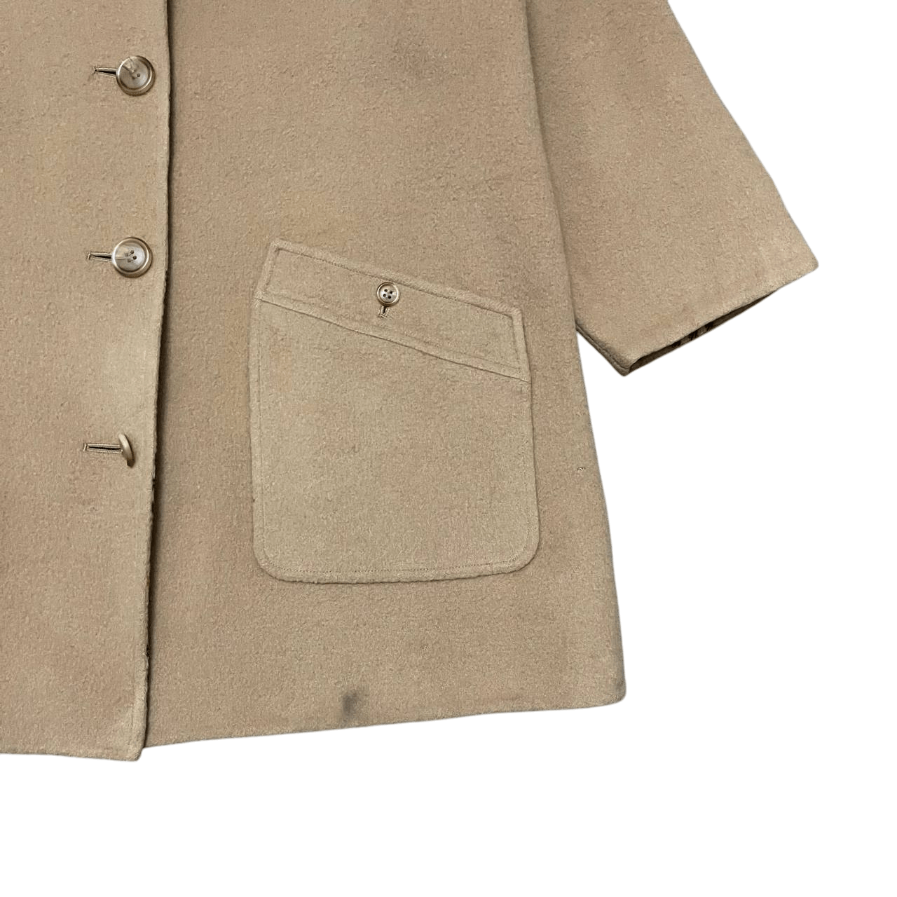 Burberry Vintage 90's Burberry Nova Check Reversible Wool Coat Size US M / EU 48-50 / 2 - 13 Thumbnail