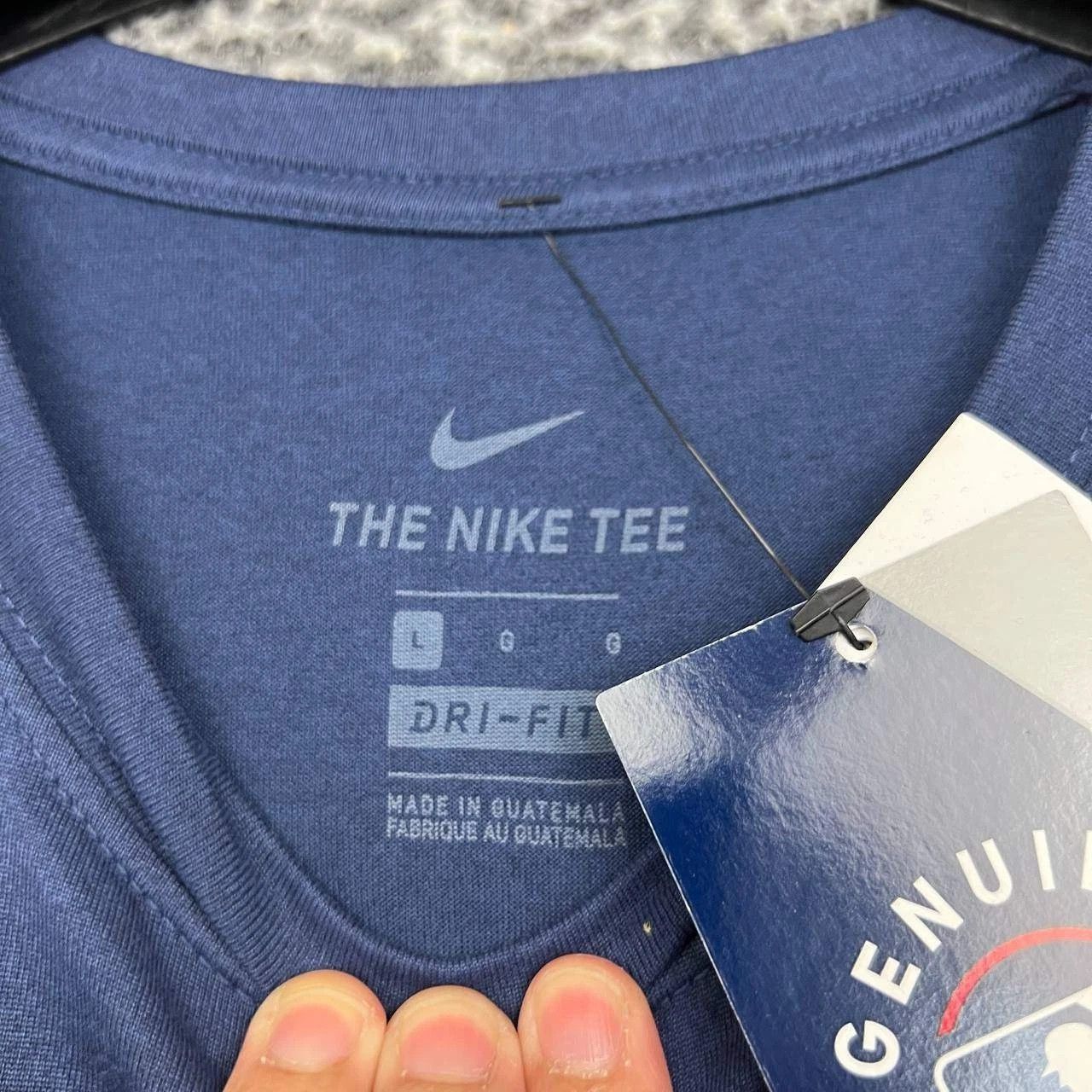 Nike Nike Dri-Fit Shirt Men Washington Nationals Crew Neck New L Size US L / EU 52-54 / 3 - 7 Thumbnail