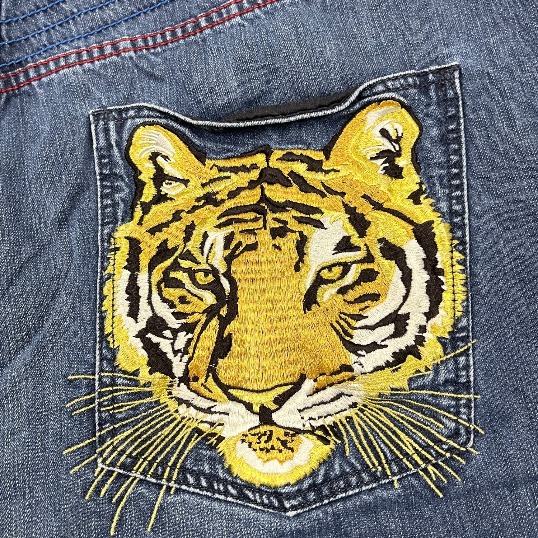 Coogi VINTAGE COOGI Jeans Men 44x34 Blue Denim Wide Leg Baggy Hip Hop 90s Embroidered Baggy Size US 44 / EU 60 - 3 Thumbnail