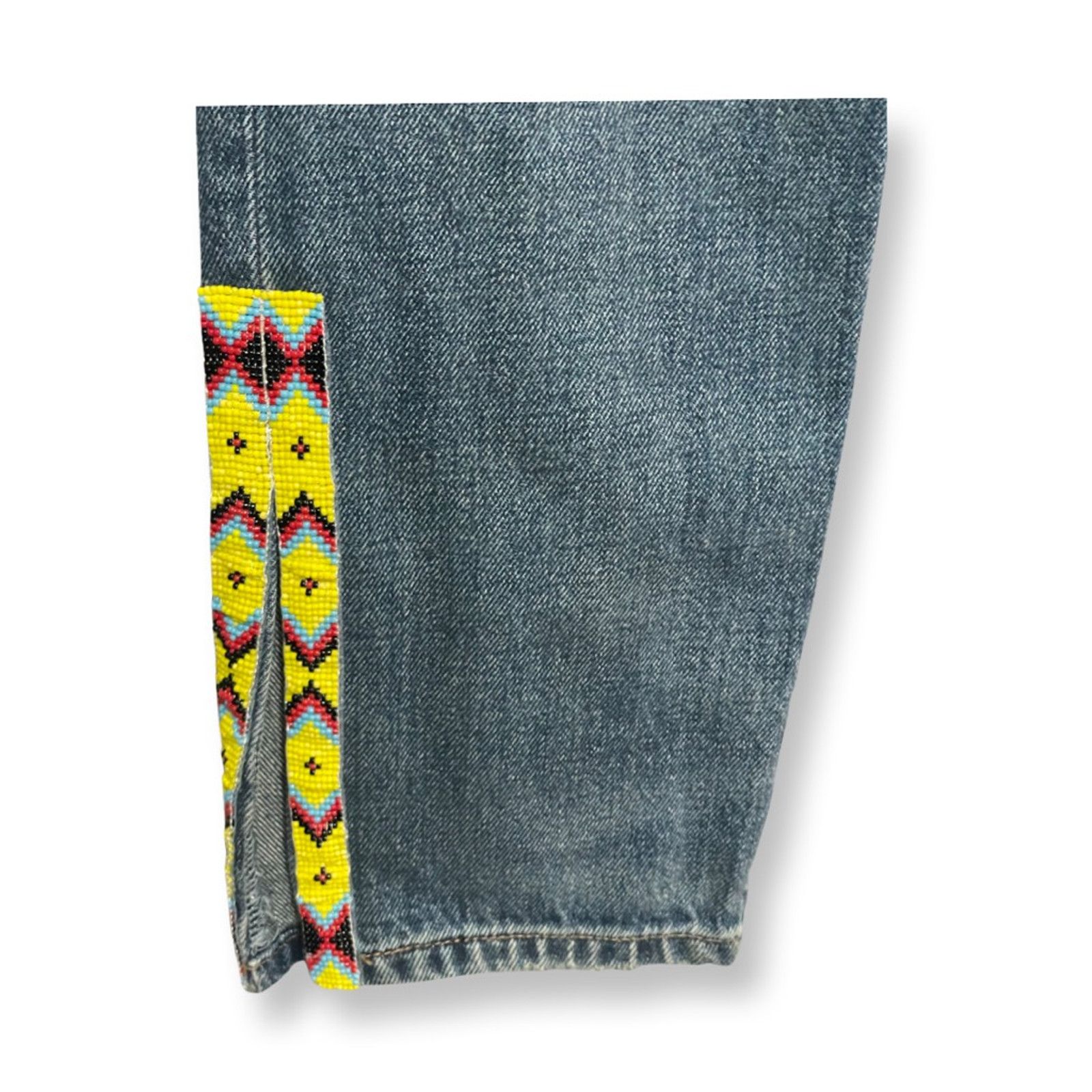 Polo Ralph Lauren Polo Ralph Lauren Skinny Jeans Slim Fit Beaded Blue W 26 NWT Size 26" / US 2 / IT 38 - 5 Thumbnail