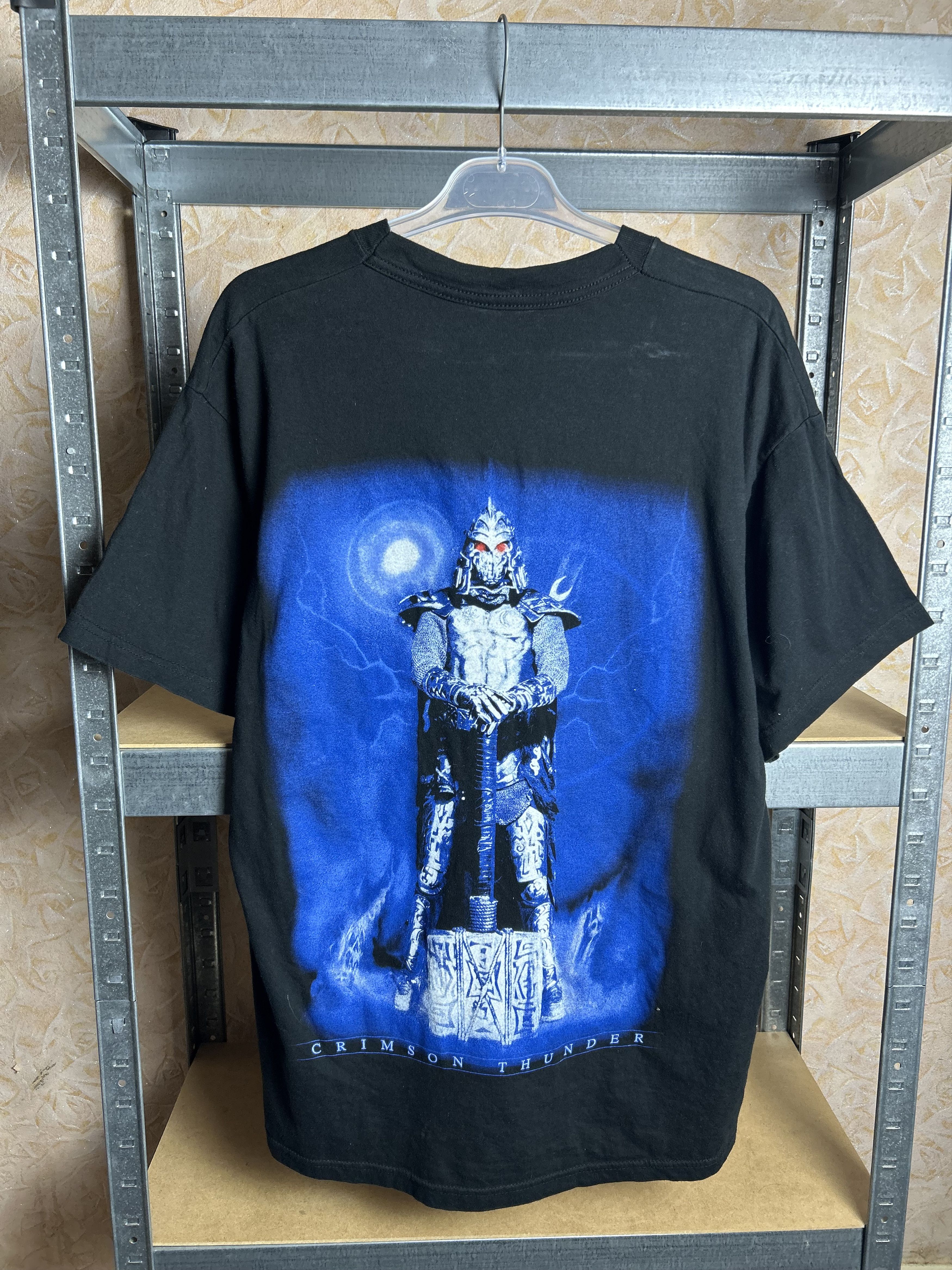 Band Tees Vintage 90s Hammerfall Rock Band T-shirt Size US L / EU 52-54 / 3 - 2 Thumbnail