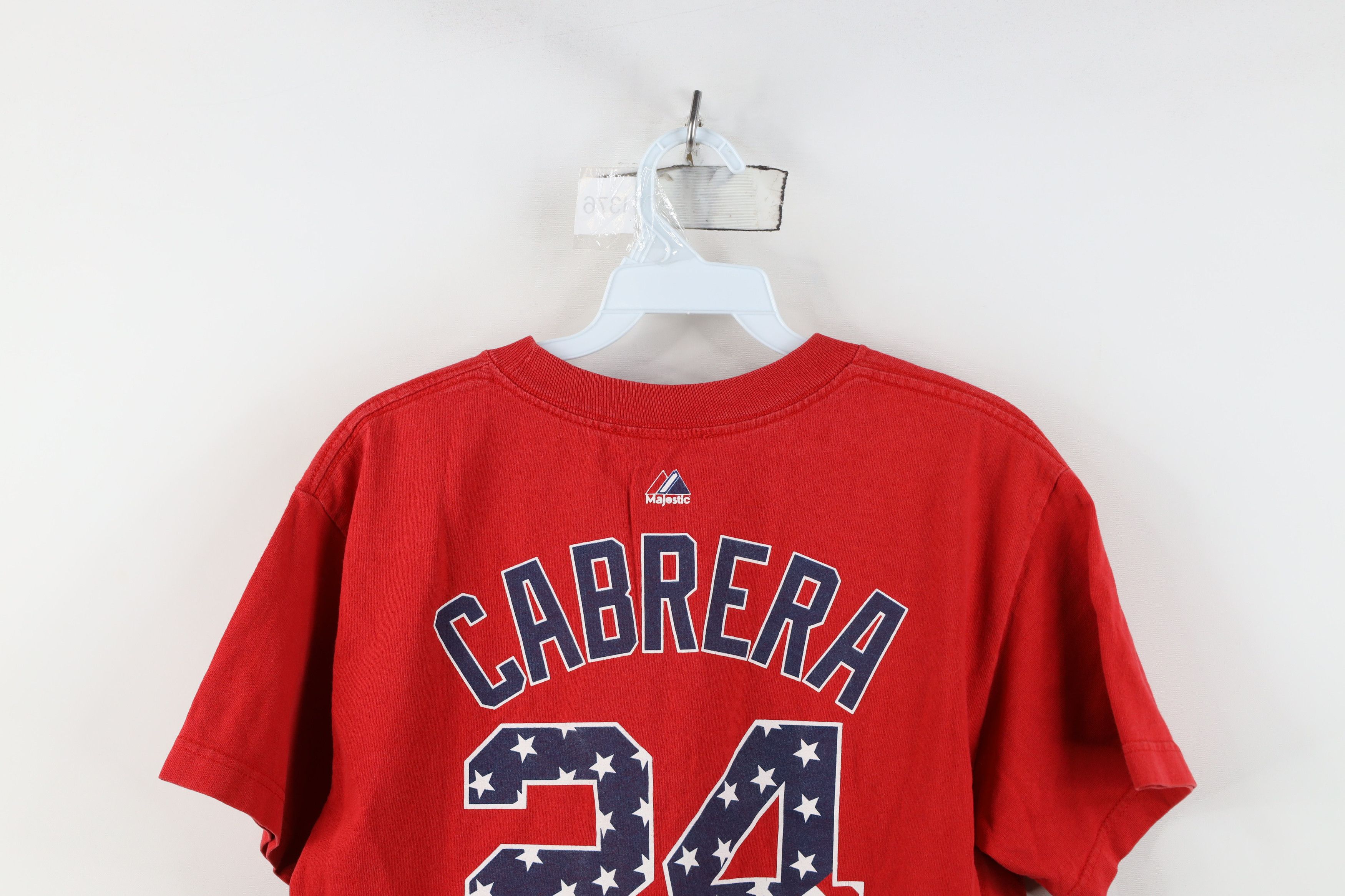 Majestic Vintage Majestic Cabrera Detroit Tigers Baseball T-Shirt USA Size S / US 4 / IT 40 - 13 Thumbnail