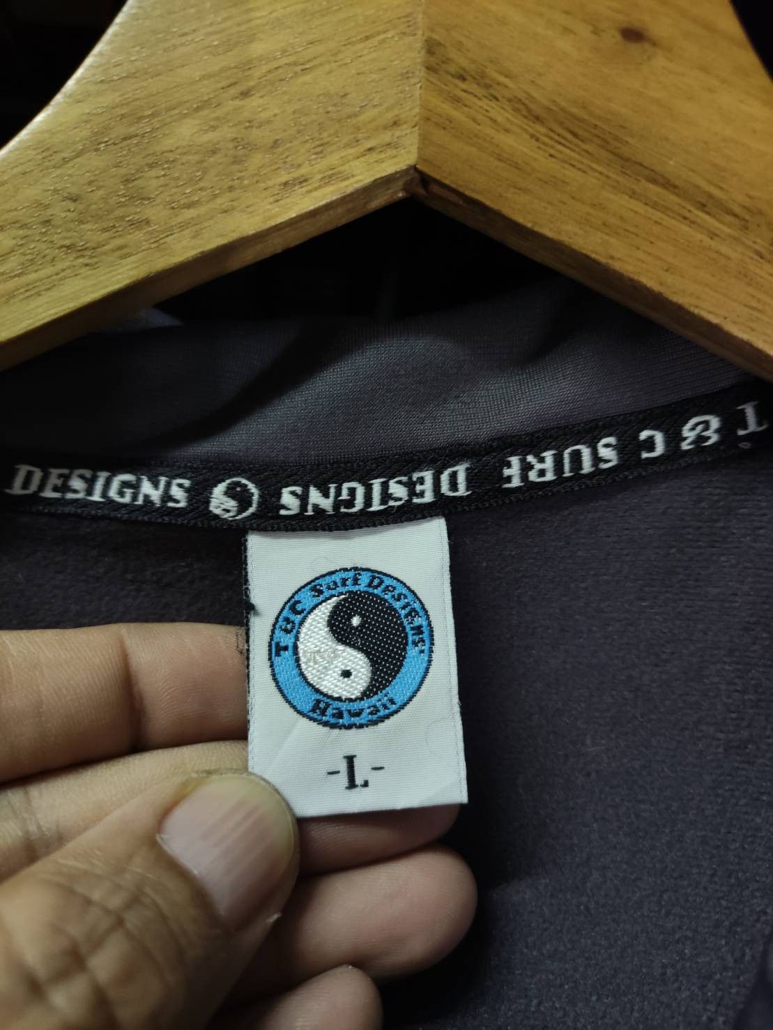 Vintage Vtg 00's T&C Surf Designs " The Endless Wave..." Zipper Size US L / EU 52-54 / 3 - 6 Thumbnail
