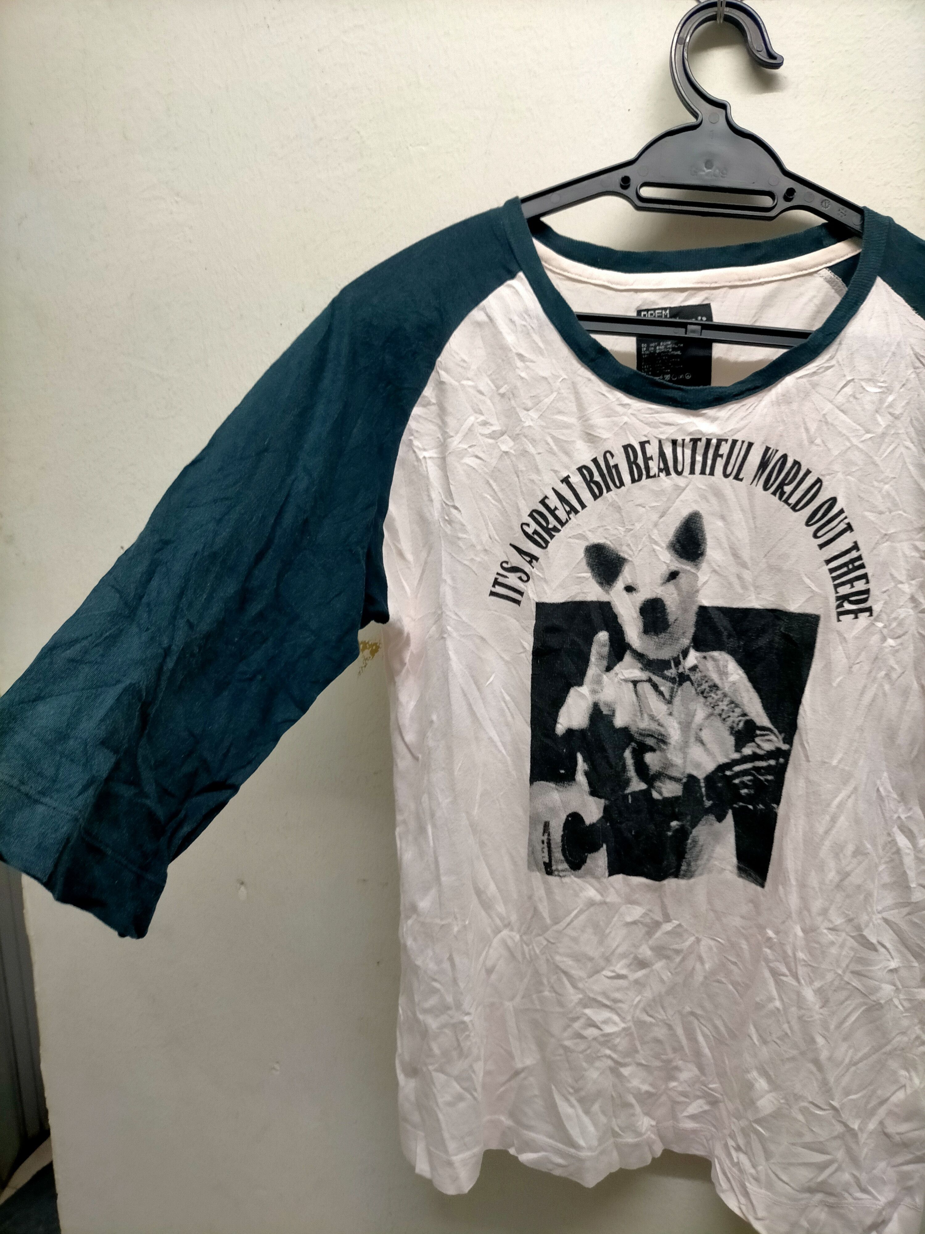 Hysteric Glamour × PPFM × semanticdesign Rare PPFM Fuck Dog Three Quarter Shirt Size US S / EU 44-46 / 1 - 4 Thumbnail