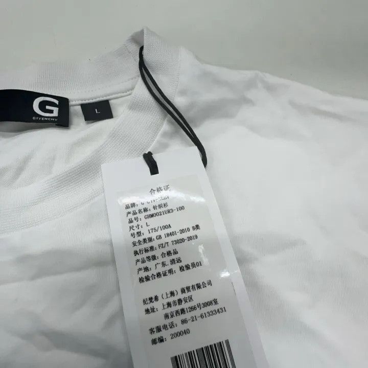 Givenchy Givenchy Givenchy Stylish Casual White TShirt -2507 Size US L / EU 52-54 / 3 - 5 Thumbnail