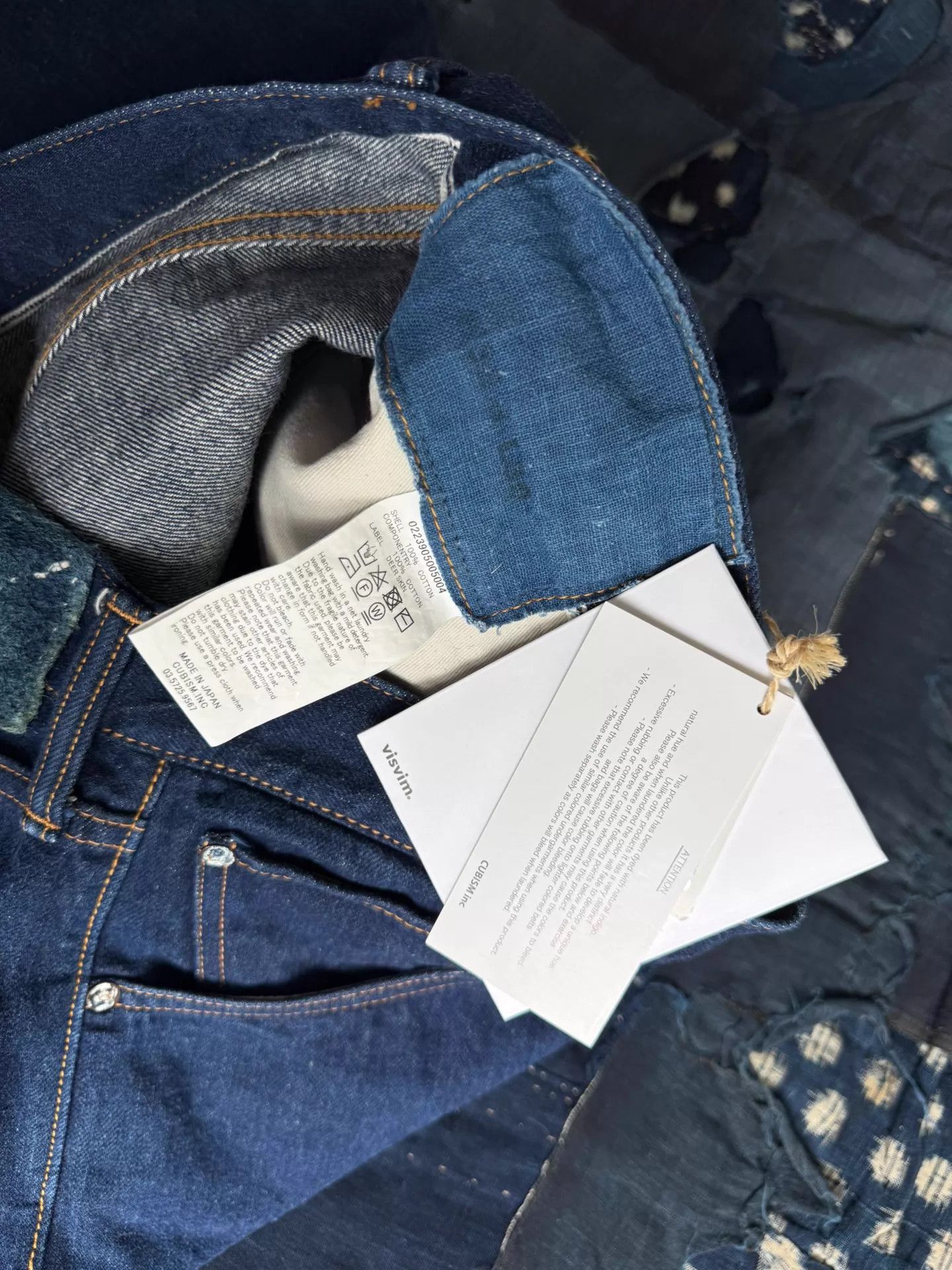 Visvim VISVIM 23AW SOCIAL SCULPTURE 01 ND Orange Jeans W32L30 New Size US 32 / EU 48 - 9 Thumbnail
