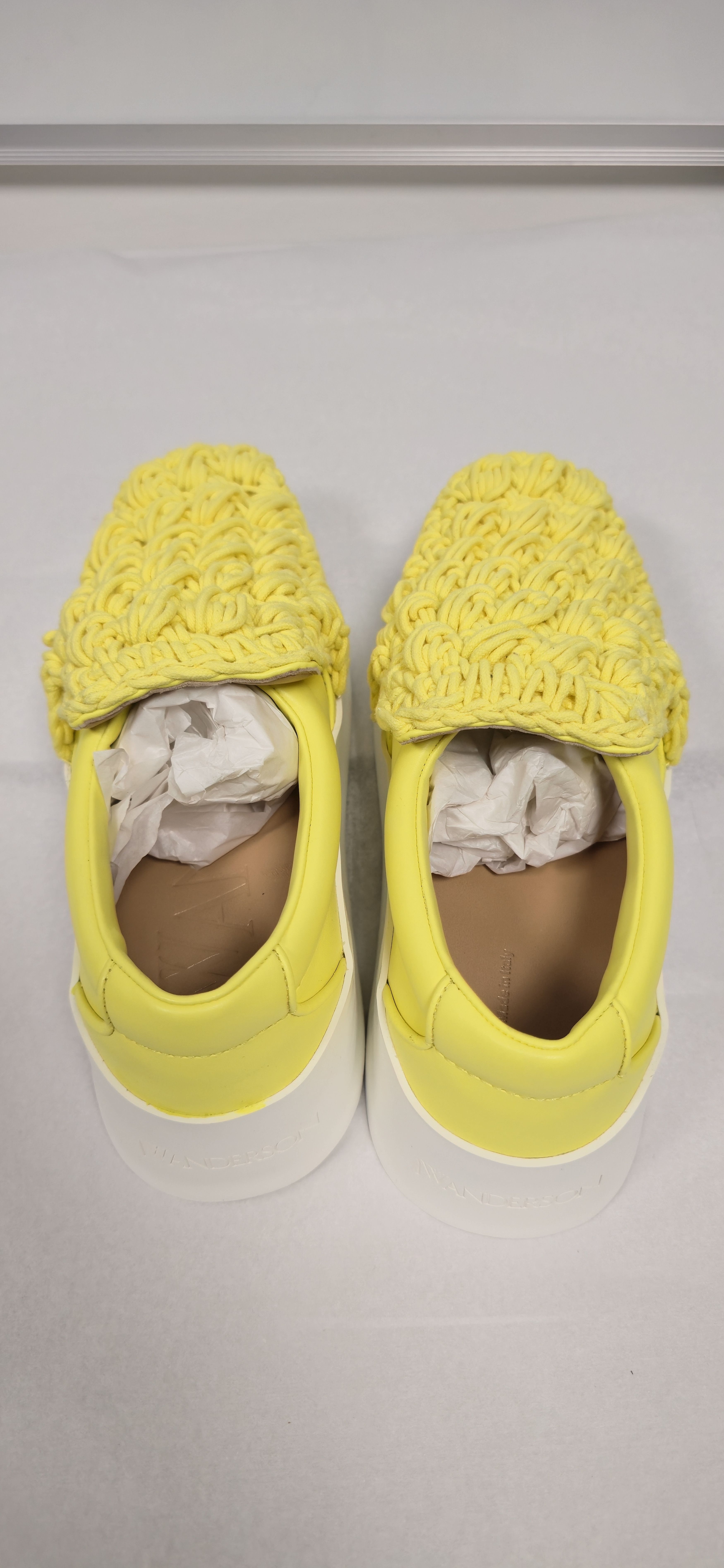 JW Anderson Popcorn Yellow Slip On Sneakers RRP $495 Size US 6 / IT 36 - 3 Thumbnail