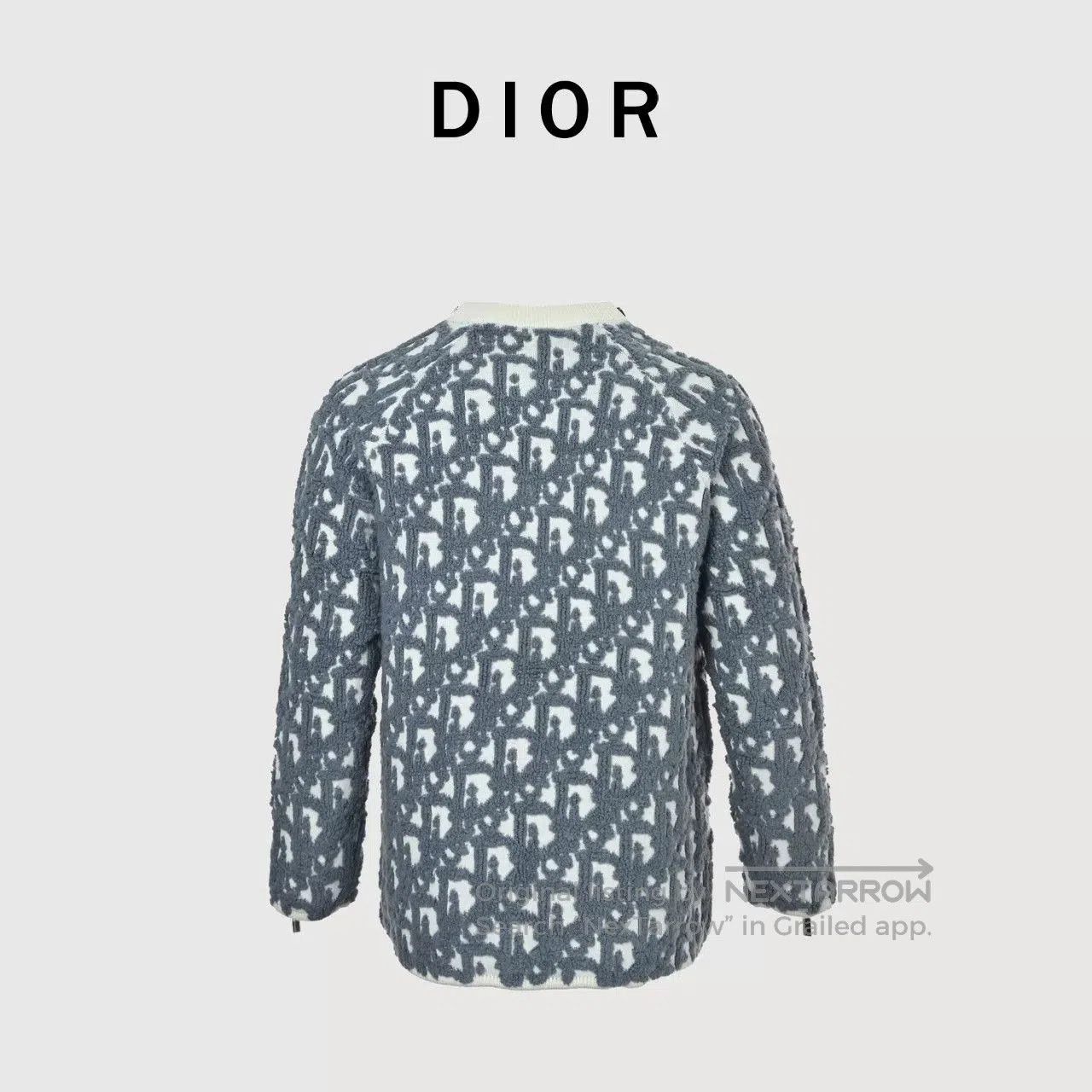 Dior Dior SS24 Logo White Crewneck Sweater. Size US M / EU 48-50 / 2 - 4 Thumbnail