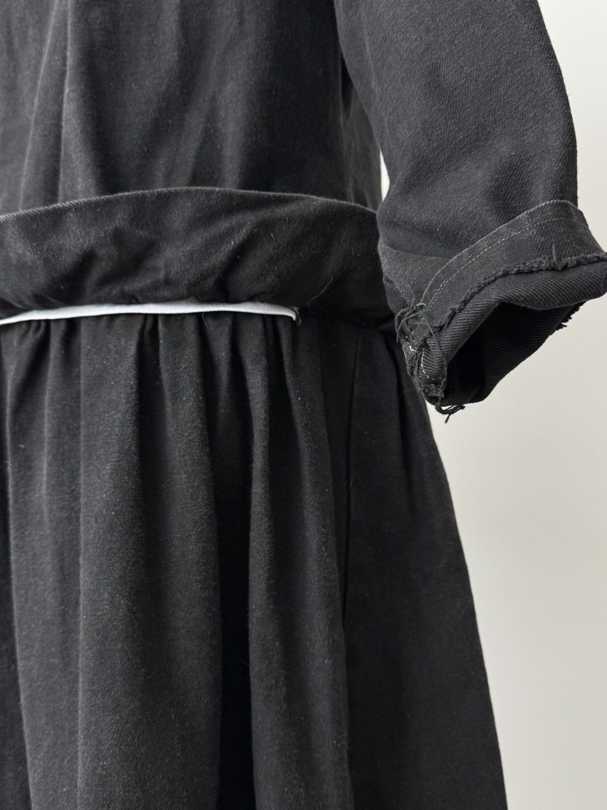 Japanese Brand Antique 1900s European Work Women’s Cotton Maids Dress Size L / US 10 / IT 46 - 8 Thumbnail
