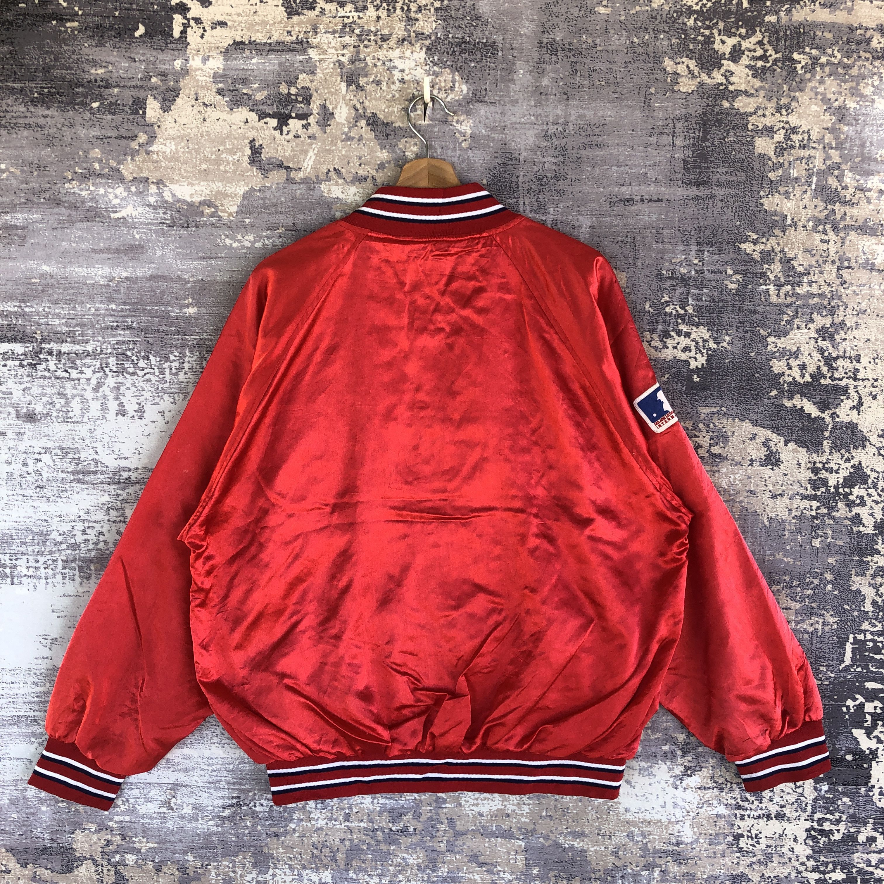 Vintage Vintage Boston Sox Baseball Jackets MLB Baseball Wool Jacket Size US L / EU 52-54 / 3 - 2 Thumbnail