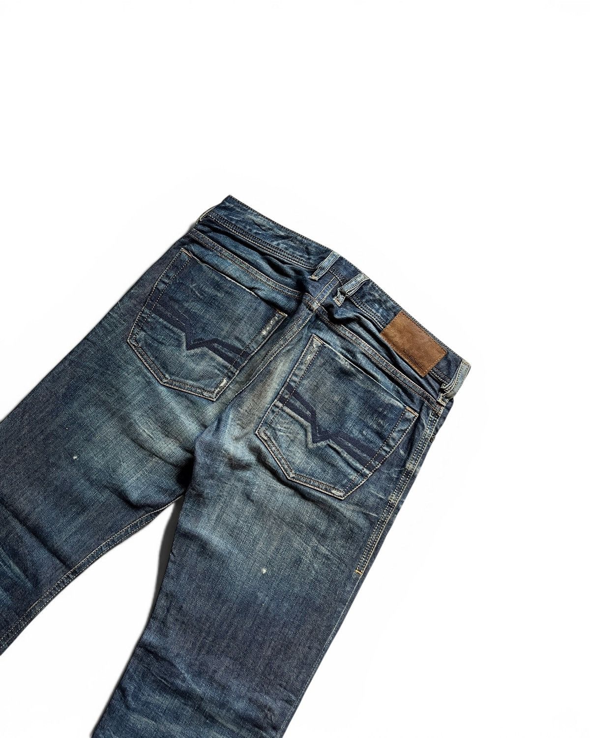 Diesel Diesel Industry Zatiny Mudwash Indigo Bootcut Jeans Size US 29 - 4 Thumbnail