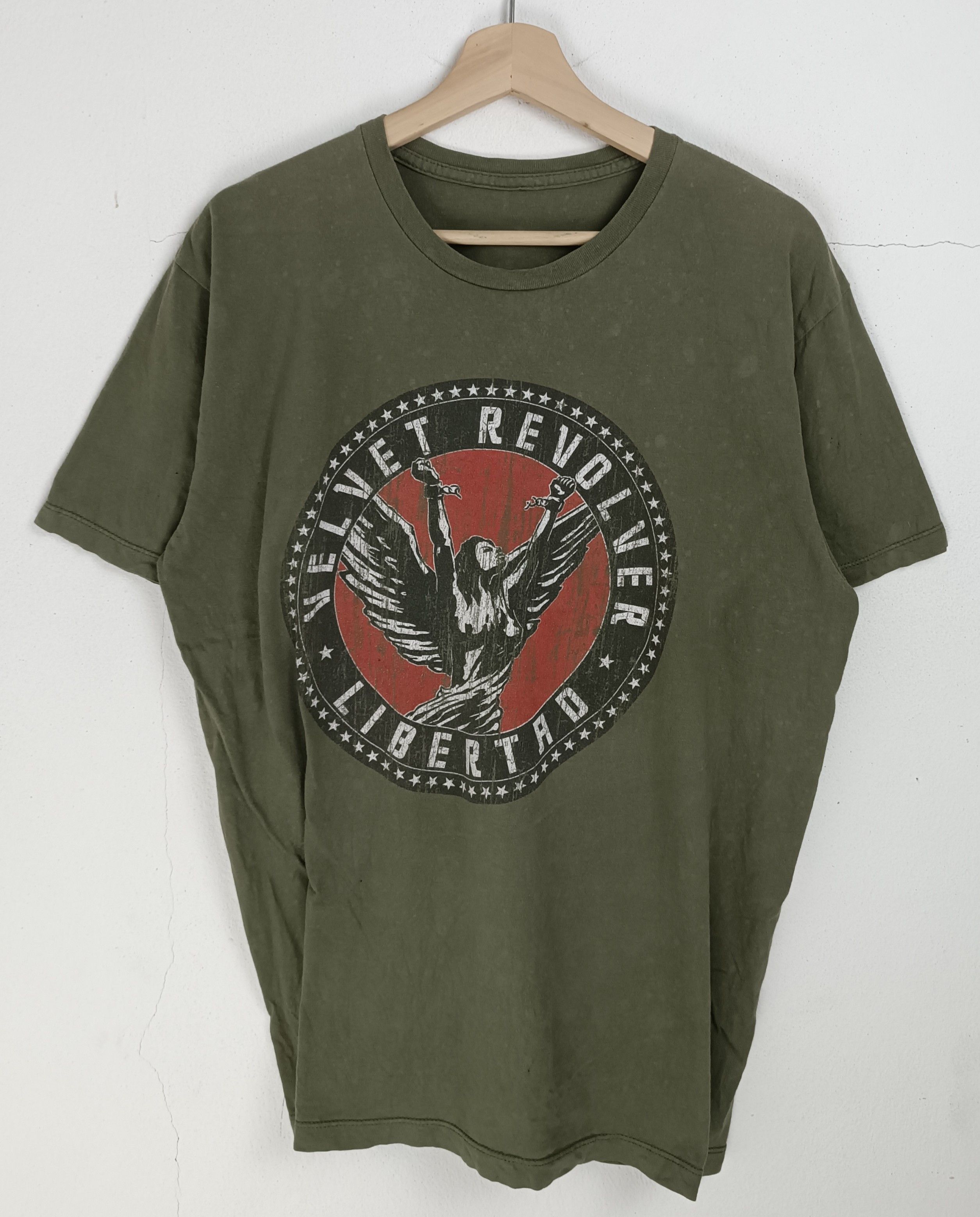 Band Tees THRASH FADED VINTAGE '08 VELVET REVOLVER TOUR TEE Size US L / EU 52-54 / 3 - 3 Thumbnail