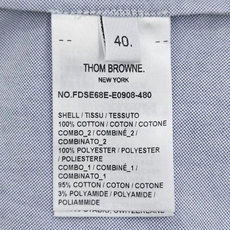 Thom Browne Thom Browne Little crab embroidery haze blue shirt skirt 25 Size S / US 4 / IT 40 - 6 Thumbnail