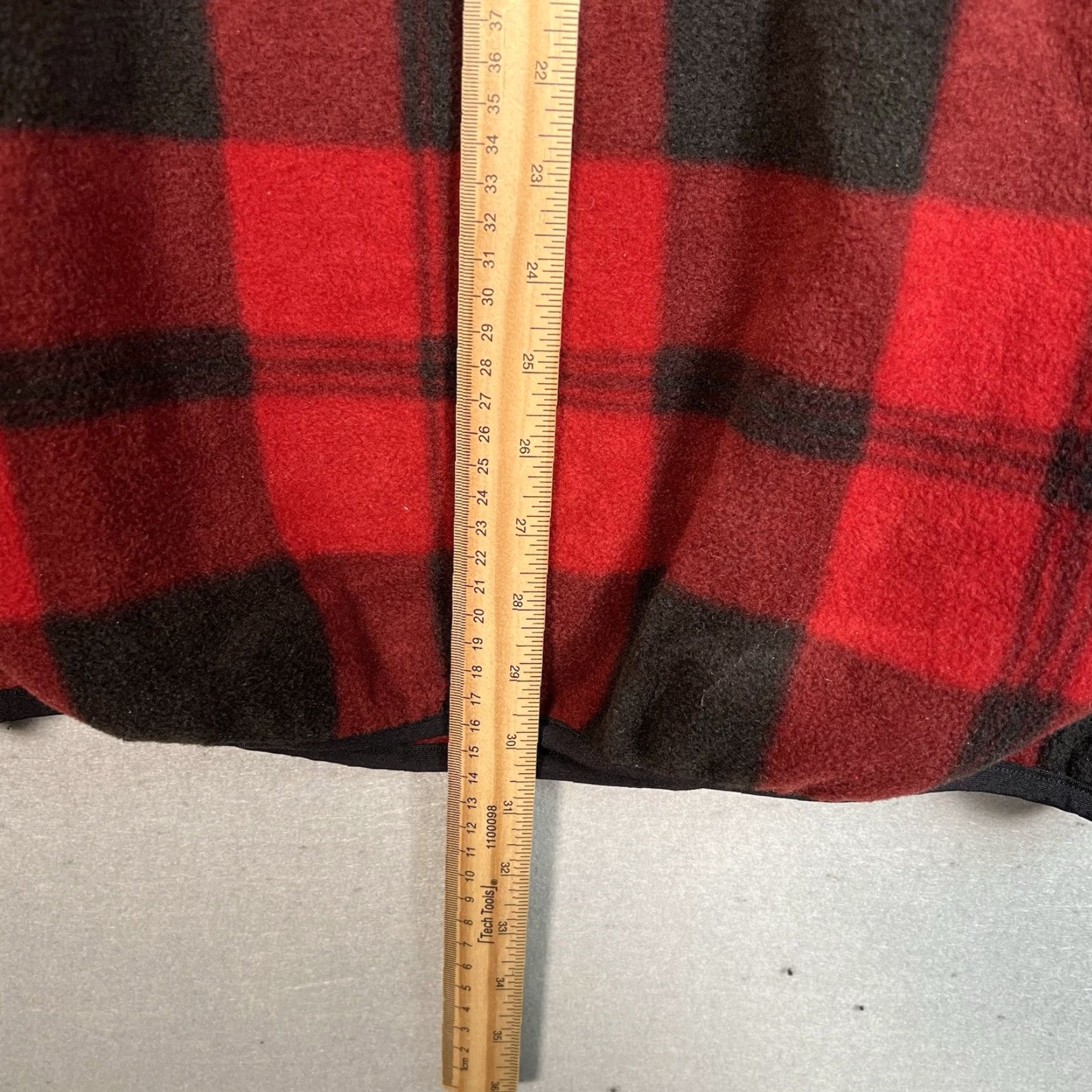 Nautica VTG Nautica Plaid Check Pullover Jacket 2XL Men Red 1/4 Zip Fleece Jacket USA Made Vintage New with Tags Size US XXL / EU 58 / 5 - 3 Thumbnail