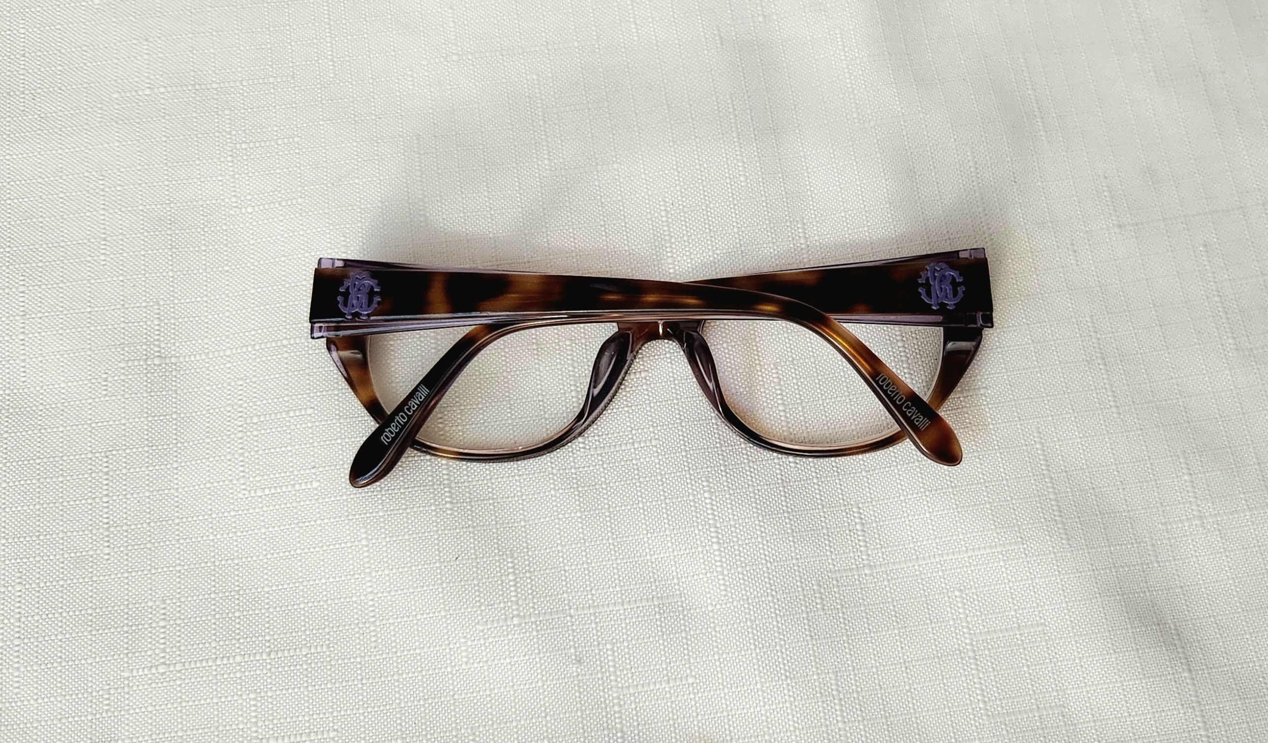 Designer × Roberto Cavalli Roberto Cavalli Eyeglasses Maupiti RC0685 005 53-16-140 Size ONE SIZE - 7 Thumbnail