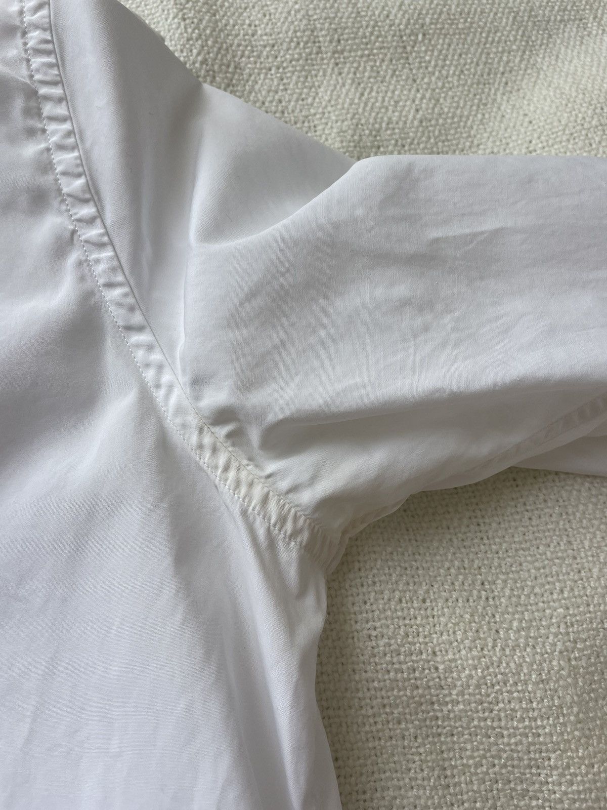 Jil Sander Jil Sander White Cotton Long-Sleeve Shirt M Size Size US M / EU 48-50 / 2 - 9 Thumbnail