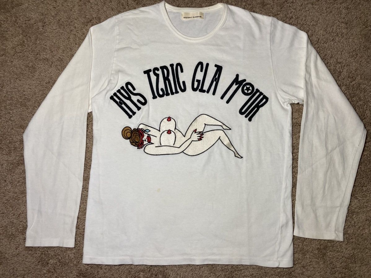 Hysteric Glamour SS91 Hysteric Glamour Hys Lady Nude 90s 80s Naked Vintage Size US M / EU 48-50 / 2 - 1 Thumbnail