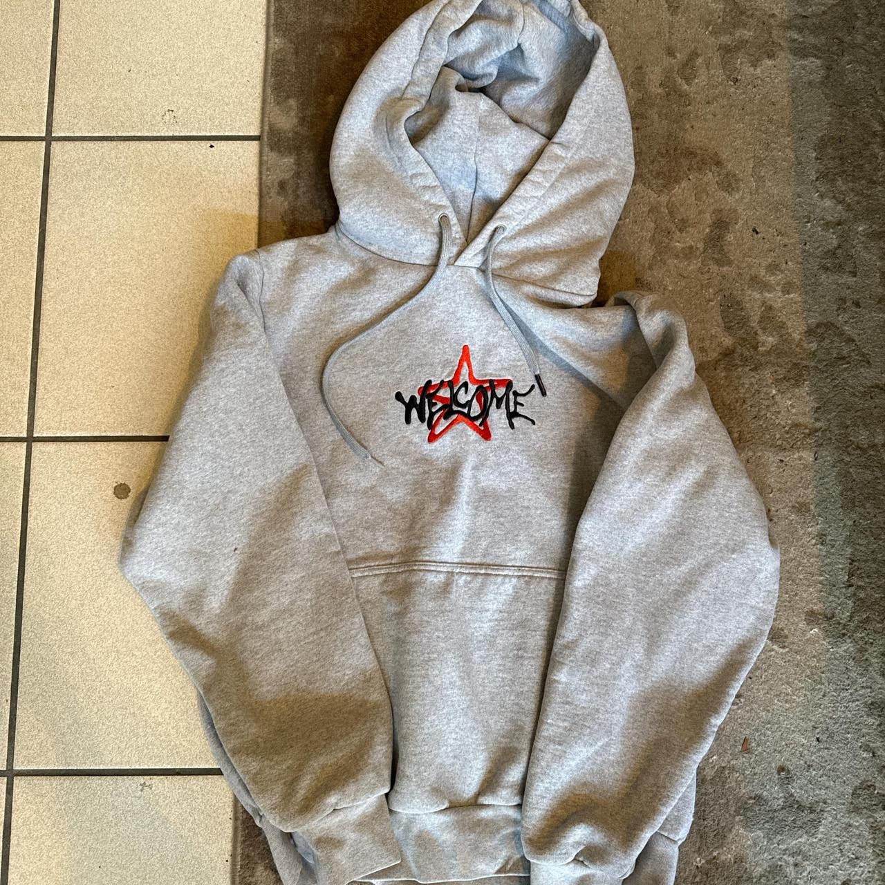 Welcome Skateboards Gray Welcome Skateboard Hoodie Size US S / EU 44-46 / 1 - 1 Thumbnail