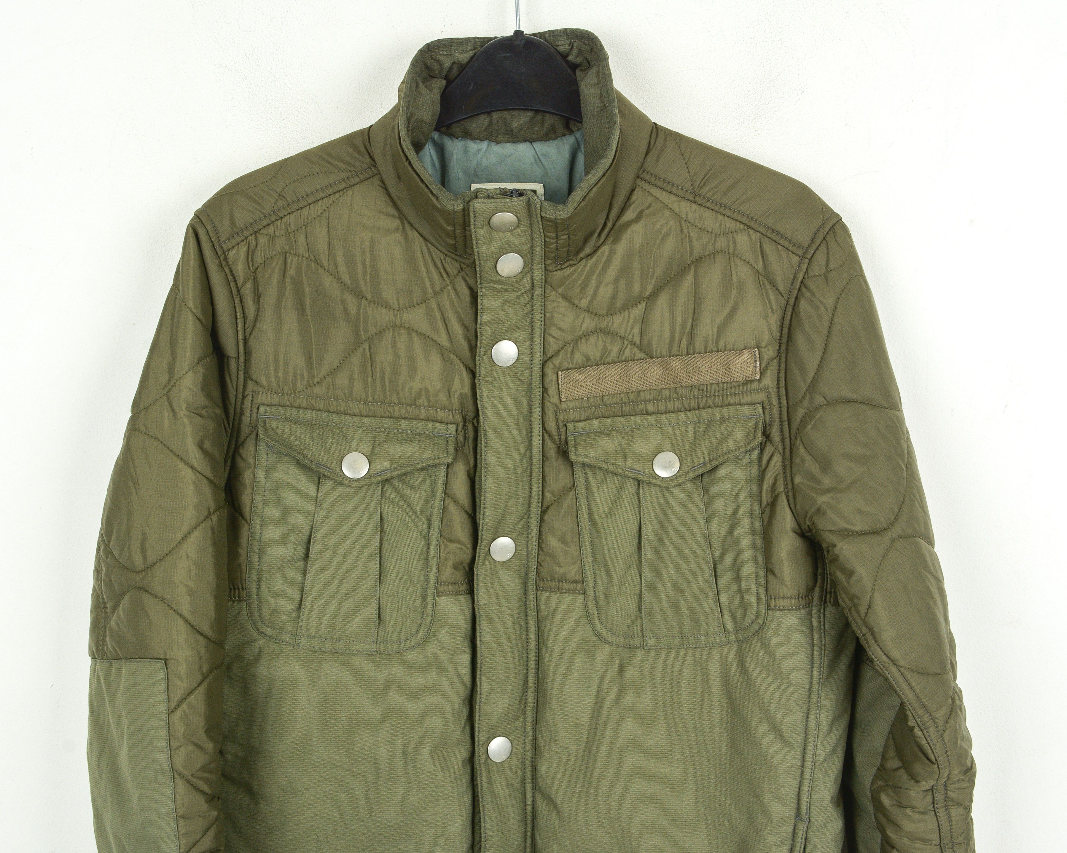 G-Star Cargo Filch JKT Quilted M Jacket Overshirt Shacket Coat Army Size US M / EU 48-50 / 2 - 2 Thumbnail