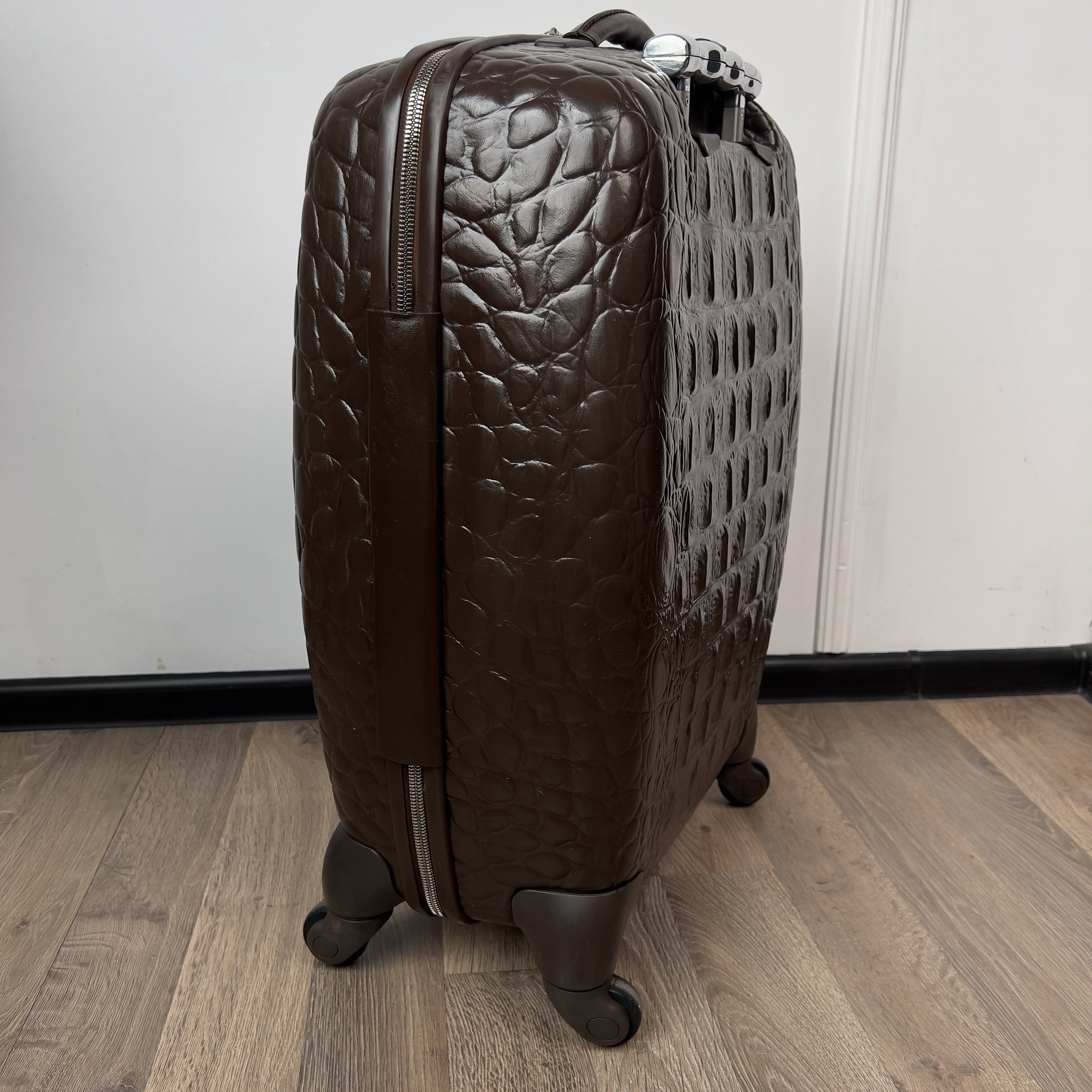 Samsonite RARE Alexander McQueen Spinner 65 Trolley Suitcase Crocodile Size ONE SIZE - 5 Thumbnail