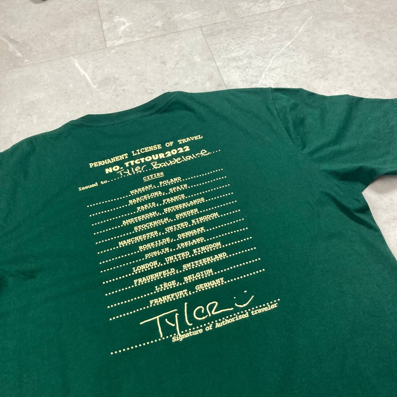 Golf le Fleur Tyler The Creator Odd Future Call Me If You Get Lost Rap Tee Size US XL / EU 56 / 4 - 8 Thumbnail