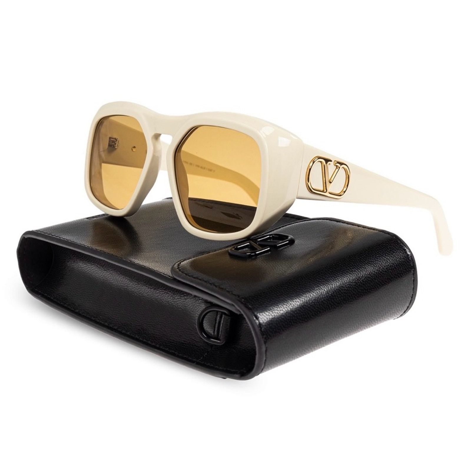 Valentino New! Valentino VLS 179C, Cream Sunglasses Authentic Size ONE SIZE - 1 Thumbnail